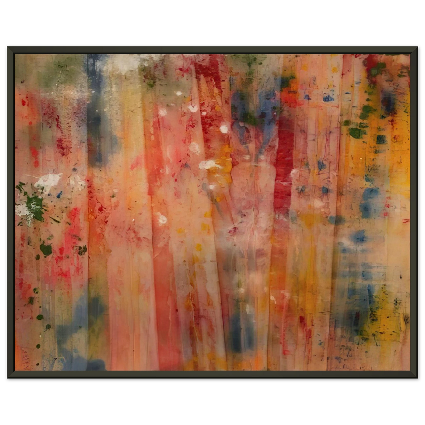 Sam Gilliam Lady Day II Framed Art Print - Aluminum Frame - 70x100 cm / 28x40 inches