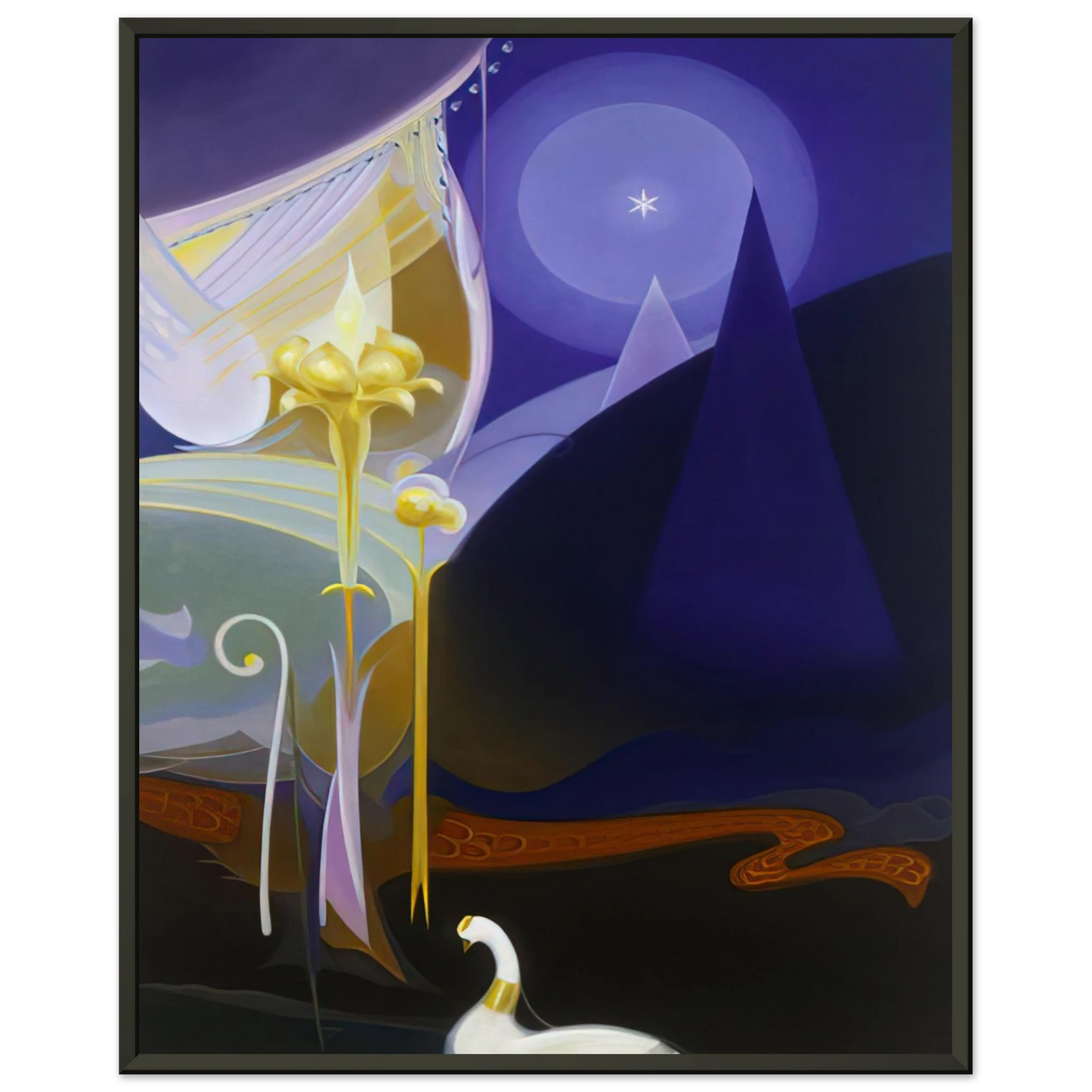 Agnes Lawrence Pelton Untitled 1931 Framed Art Print - Aluminum Frame - 70x100 cm / 28x40 inches
