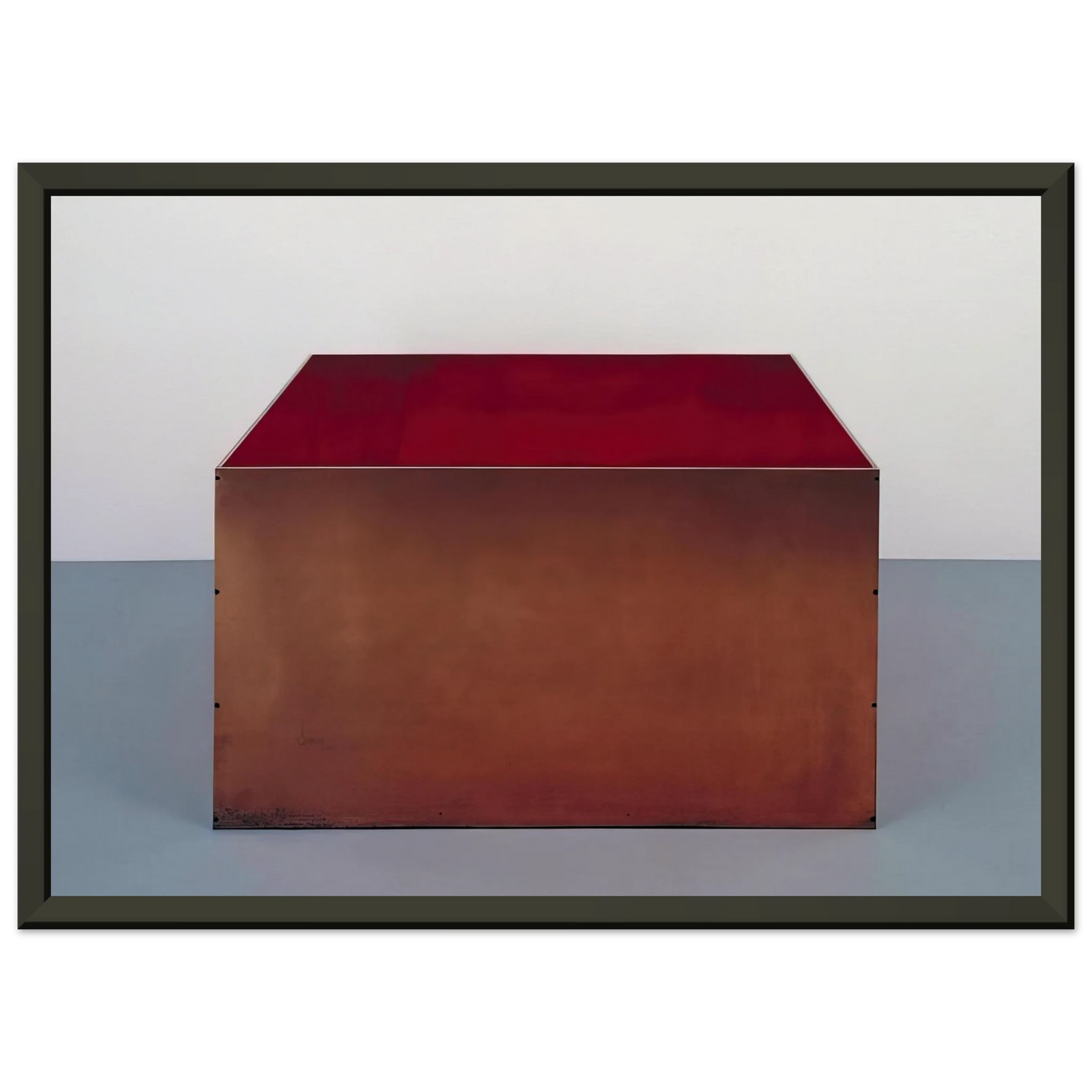 Donald Judd Untitled 1972 Framed Art Print - Aluminum Frame - 60x80 cm / 24x32 inches