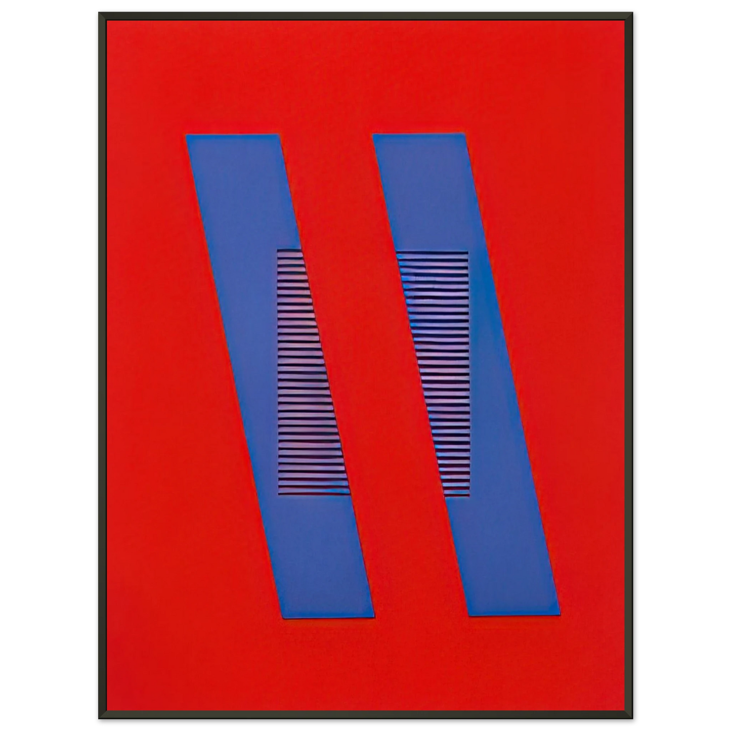 Dieter Roth Book 1958 Framed Art Print - Aluminum Frame - 70x100 cm / 28x40 inches