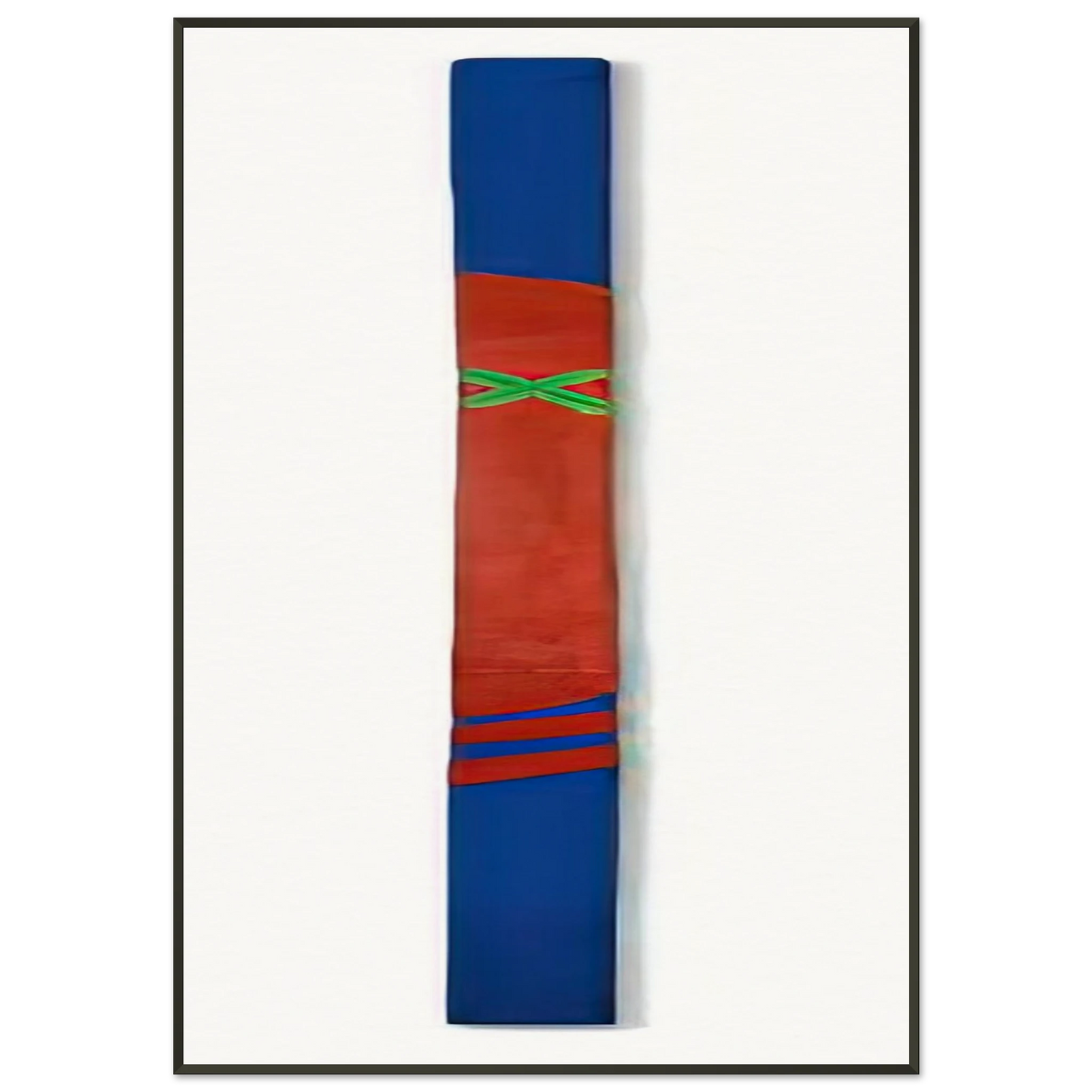 Blinky Palermo OHNE TITEL 1964 Framed Art Print - Aluminum Frame - 21x29.7 cm / 8x12"
