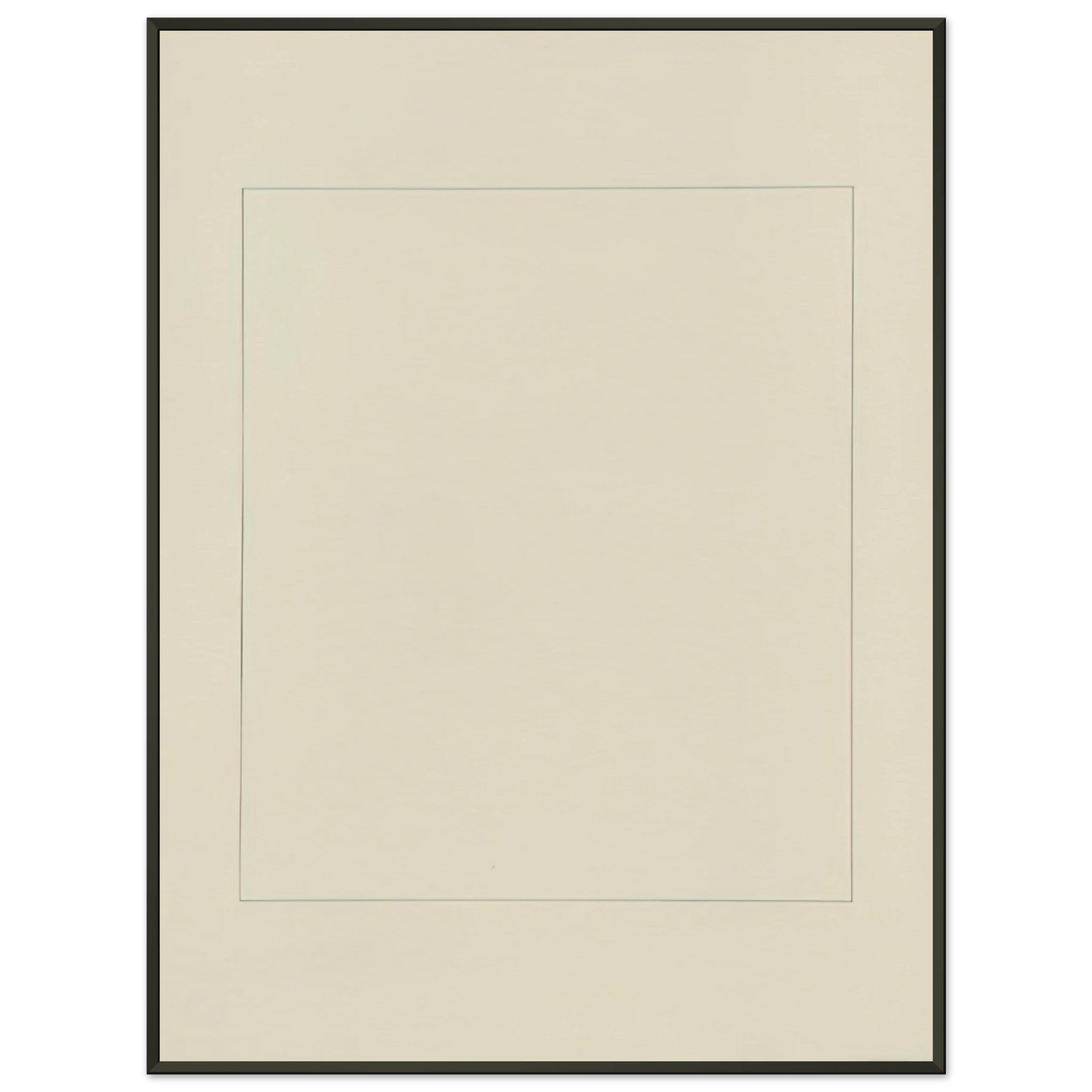 Robert Mangold 104 PERIMETER SERIES Framed Art Print - Aluminum Frame - 70x100 cm / 28x40 inches