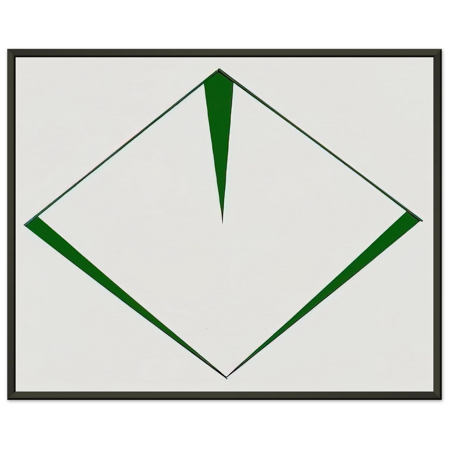 Carmen Herrera Irlanda 1952 Framed Art Print - Aluminum Frame - 40x50 cm / 16x20 inches