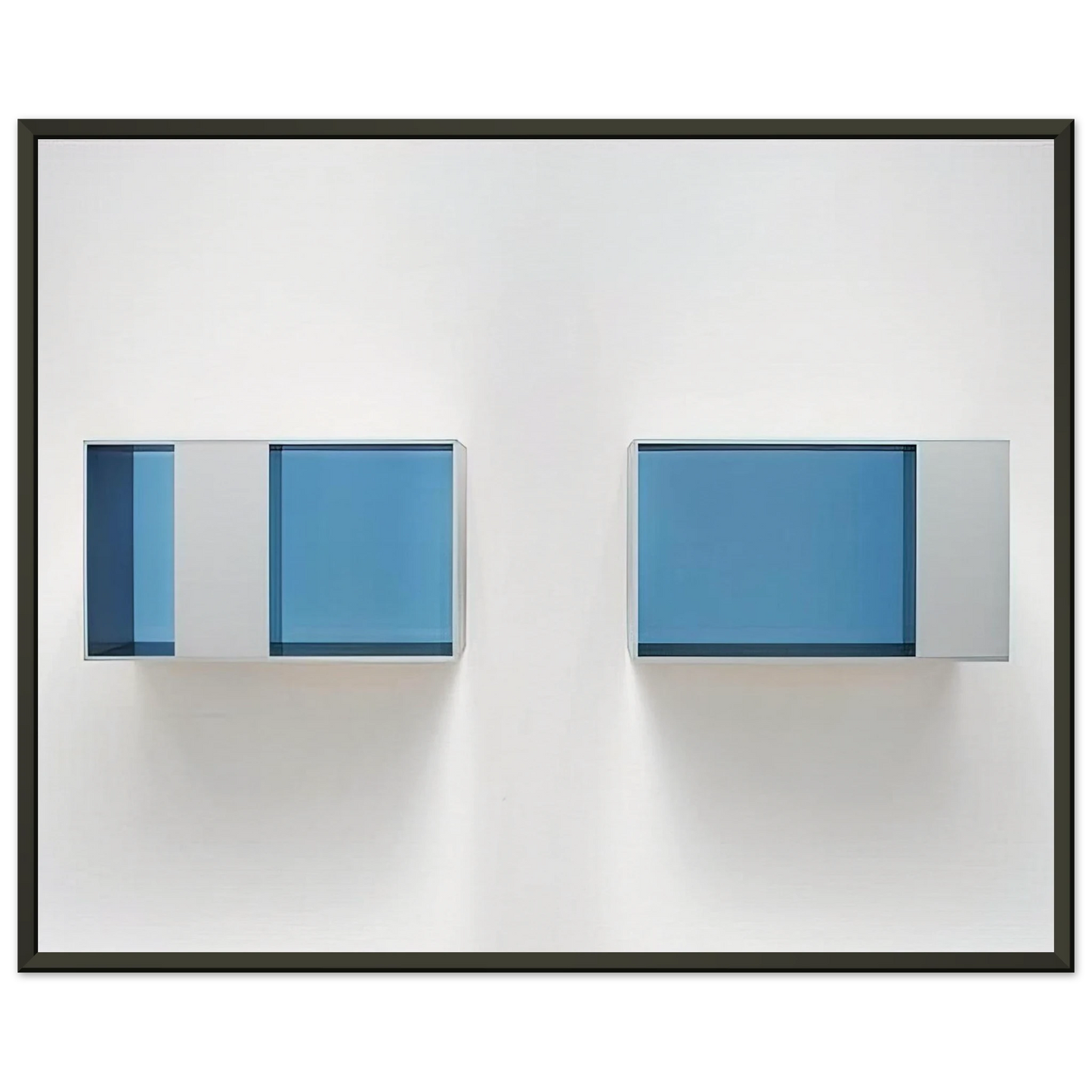 Donald Judd Untitled 8828 AB Menziken 1988 Framed Art Print - Aluminum Frame - 40x50 cm / 16x20 inches
