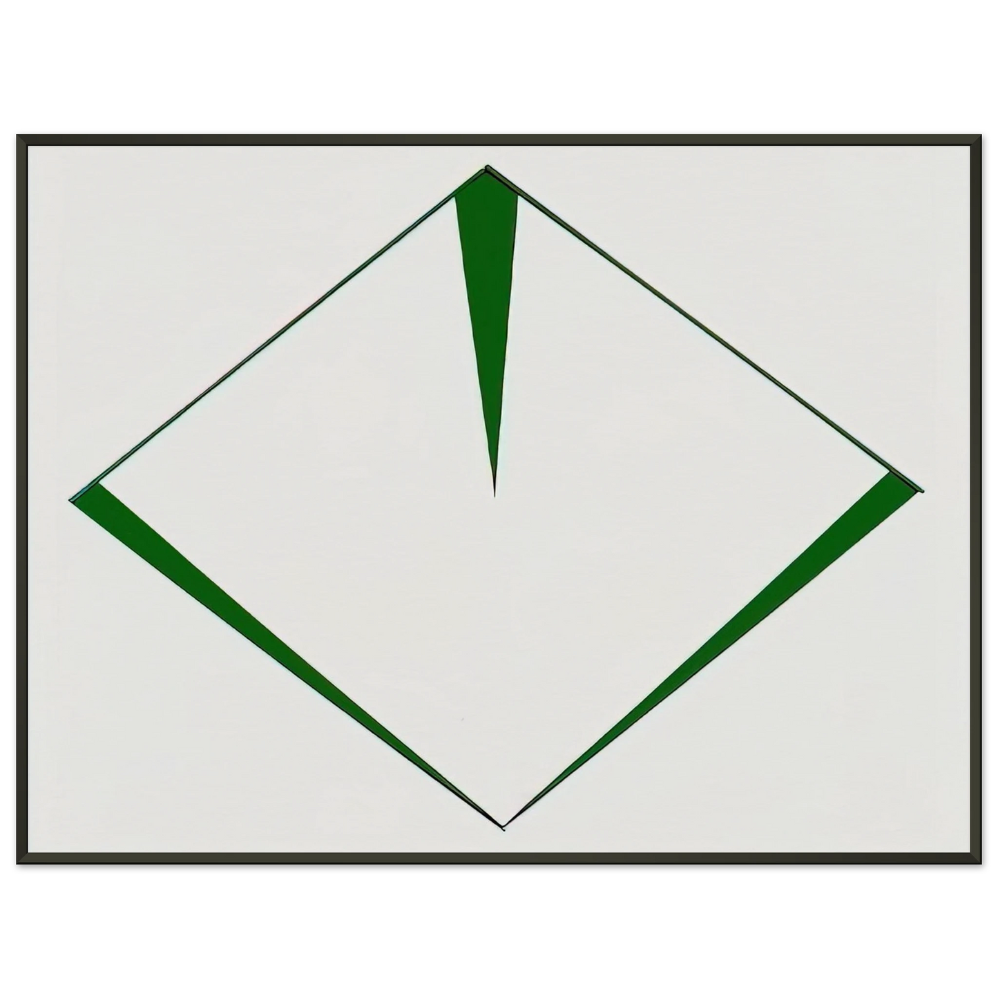 Carmen Herrera Irlanda 1952 Framed Art Print - Aluminum Frame - 60x80 cm / 24x32 inches