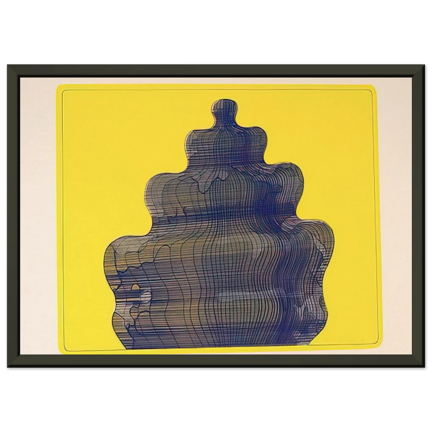 Dieter Roth Torte in der Sonne FancyCake In the Sun 1970 Framed Art Print - Aluminum Frame - 60x80 cm / 24x32 inches