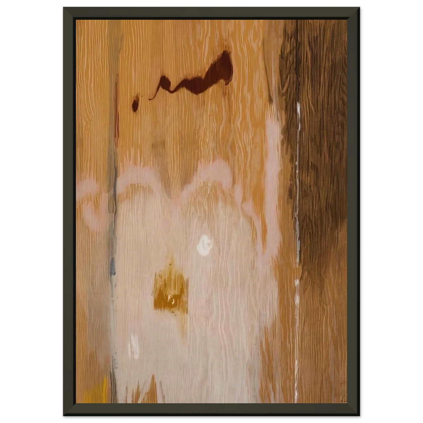 Helen Frankenthaler Tales of Genji VI 1998 Framed Art Print - Aluminum Frame - 60x80 cm / 24x32 inches