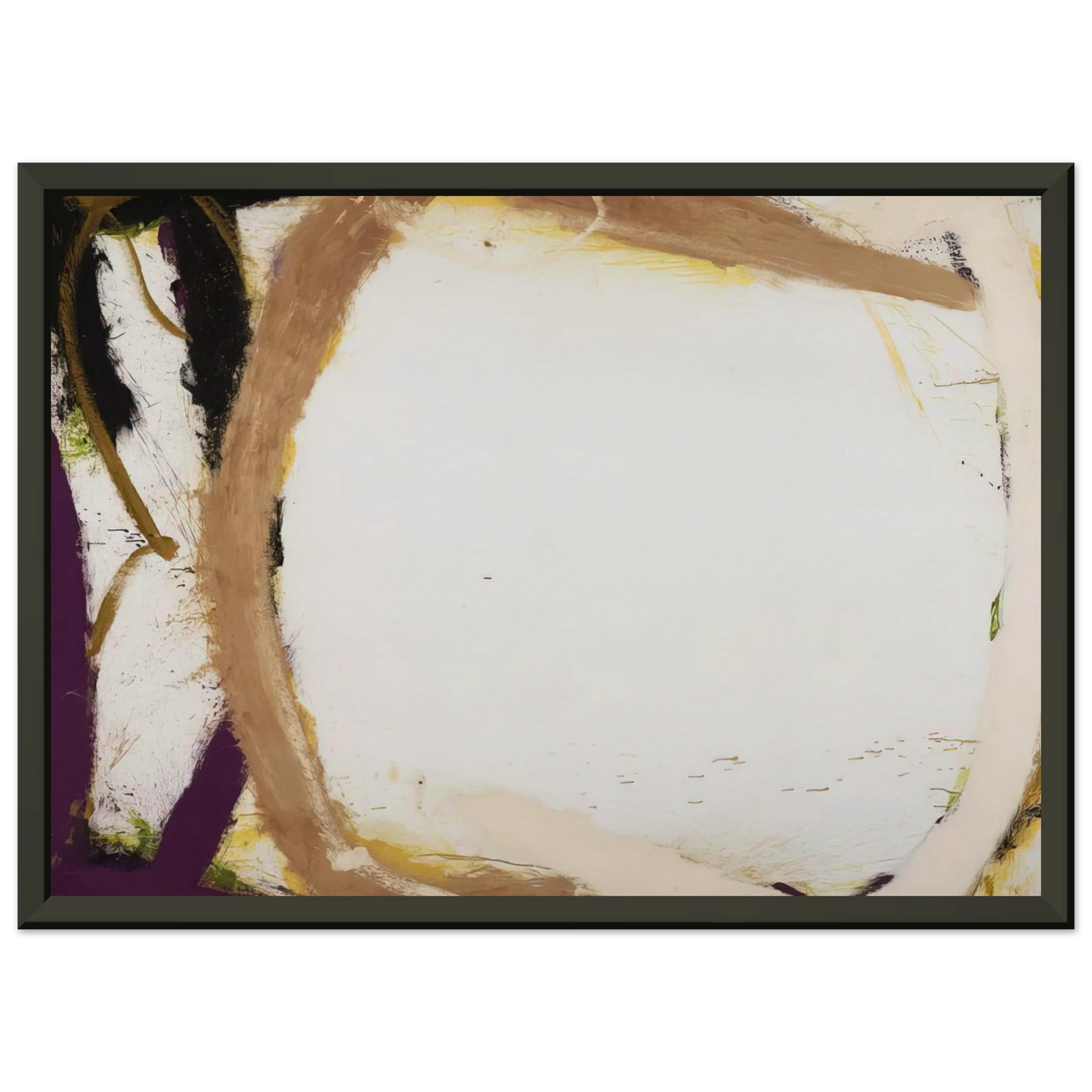Norman Bluhm Mojabe 1966 Framed Art Print - Aluminum Frame - 70x100 cm / 28x40 inches