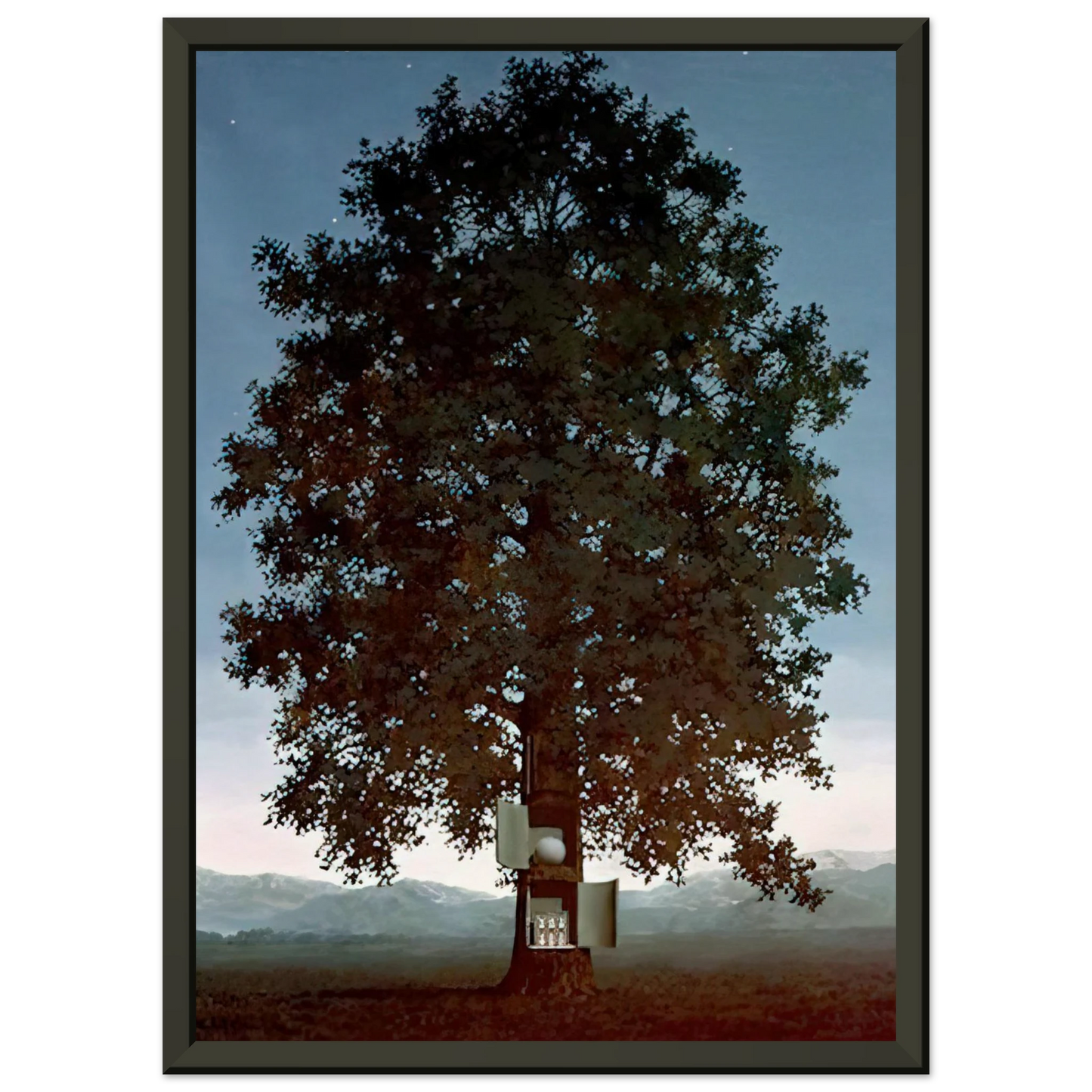 Rene Magritte THE VOICE OF BLOOD 1959 Framed Art Print - Aluminum Frame - 60x80 cm / 24x32 inches