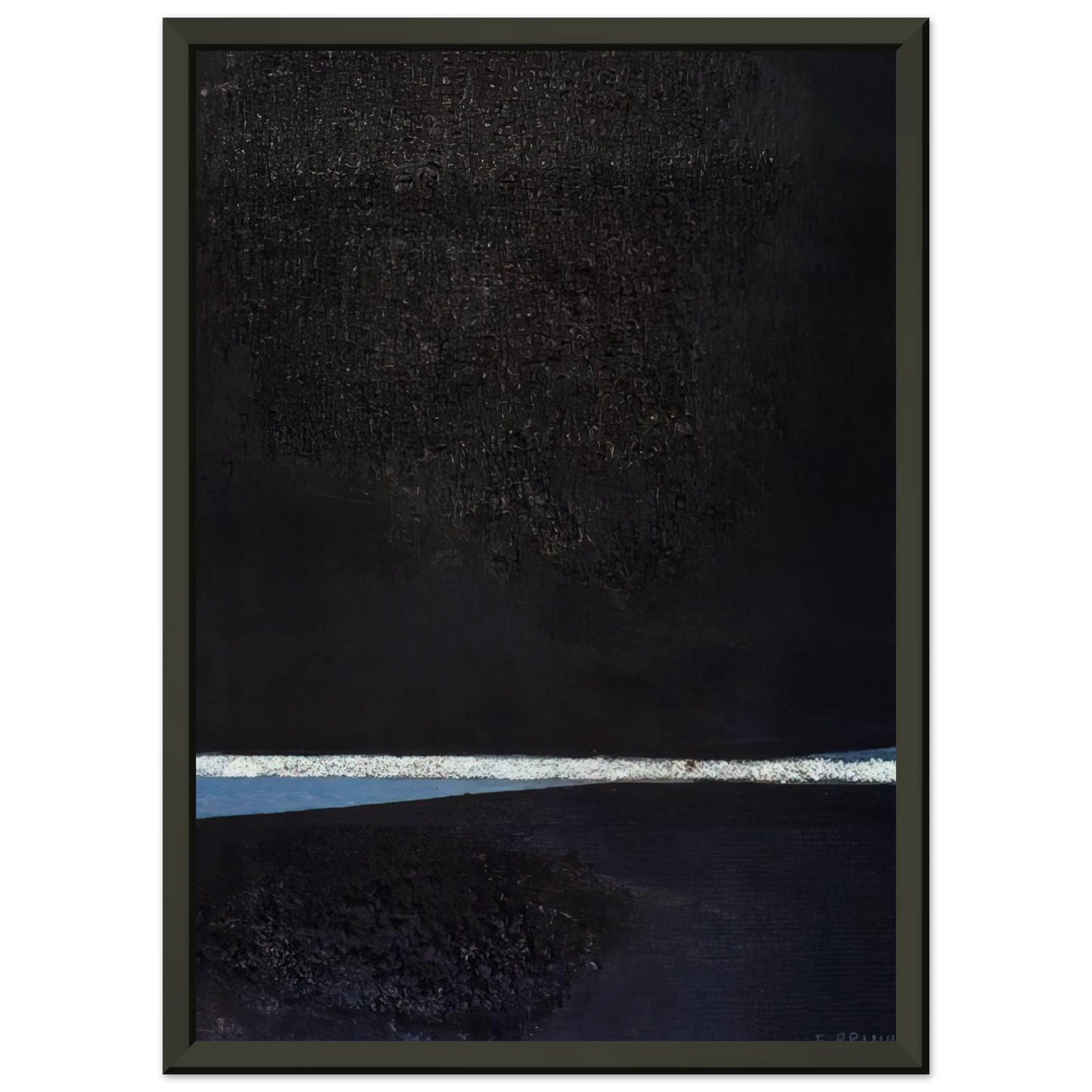 Enrico Prampolini ASTRAZIONE PLASTICA X 1955 Framed Art Print - Aluminum Frame - 40x50 cm / 16x20 inches