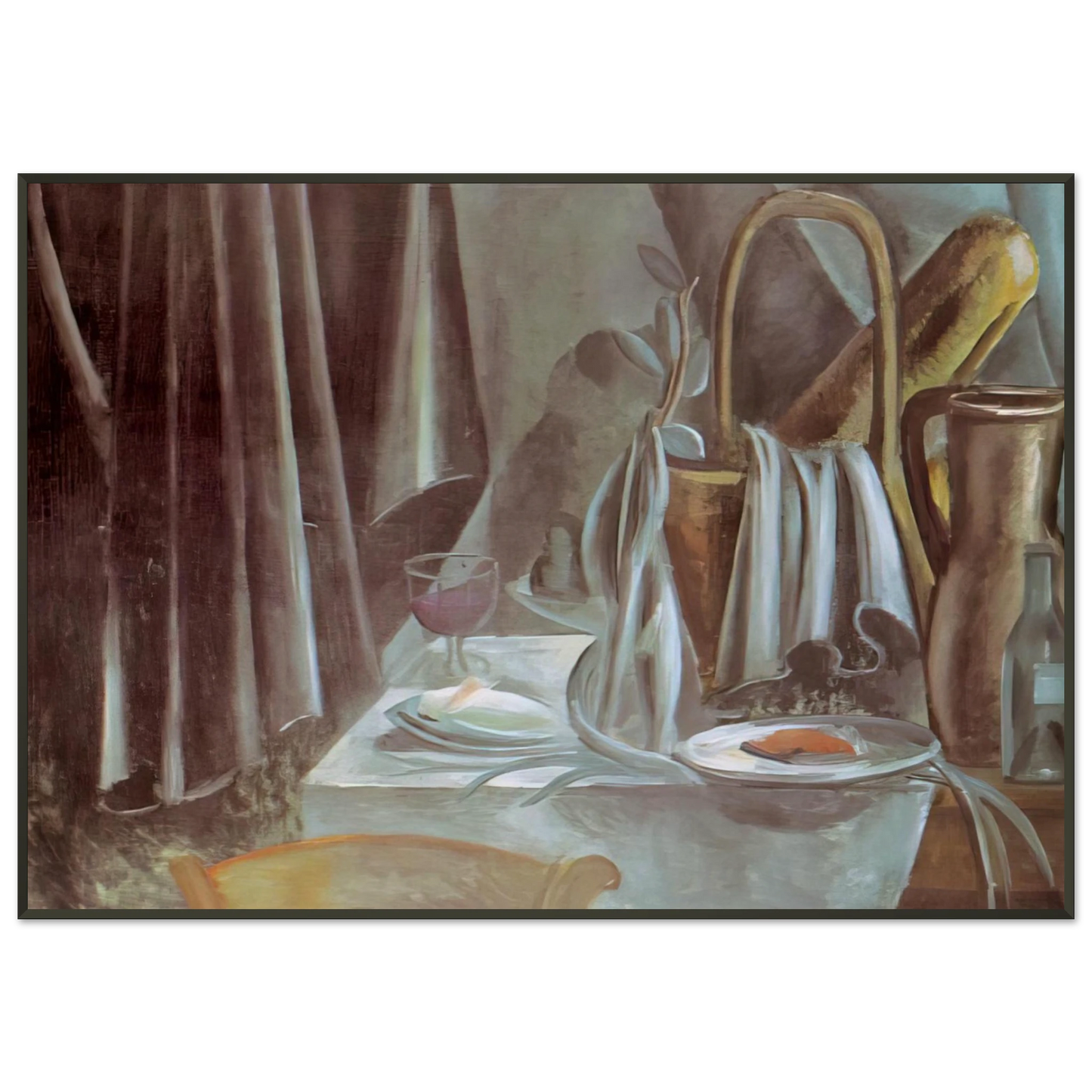 Andre Derain STILL LIFE 1912 Framed Art Print - Aluminum Frame - 21x29.7 cm / 8x12"
