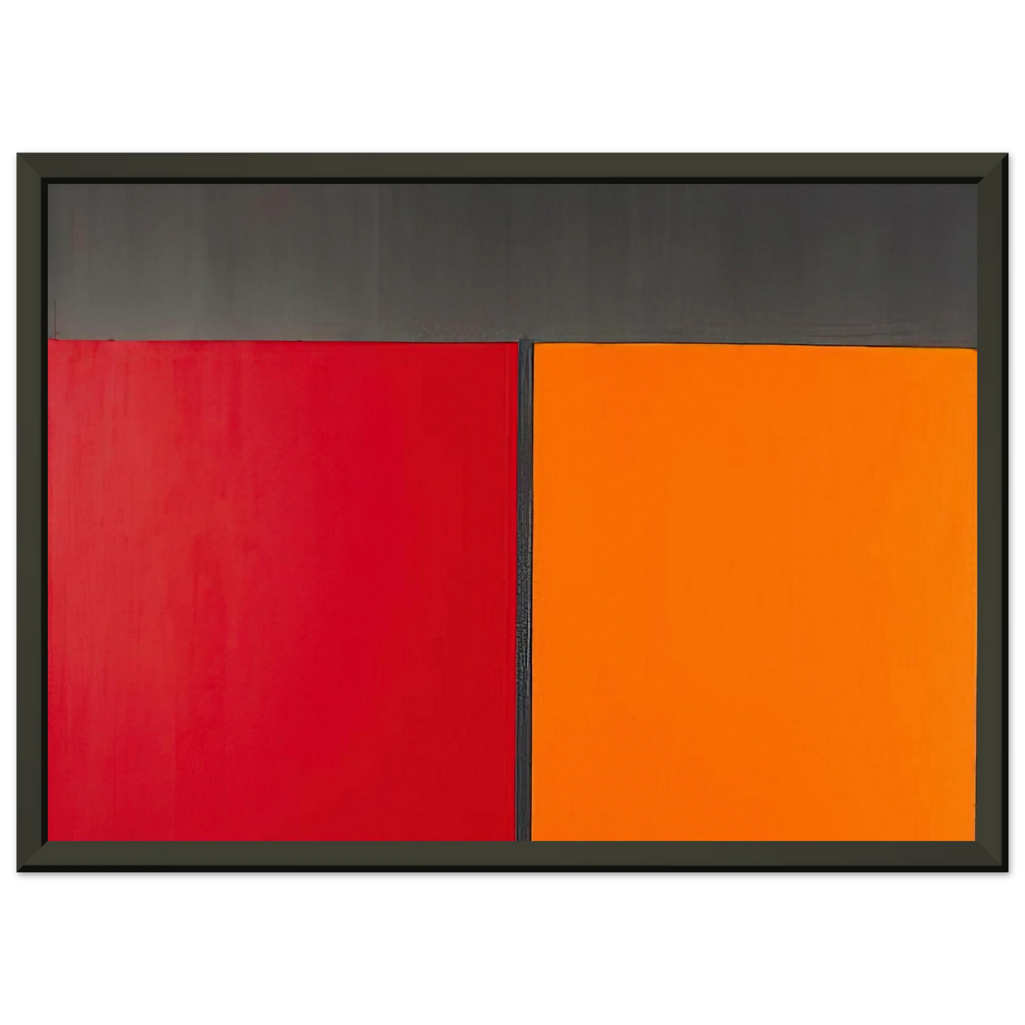 John Hoyland 151067 1967 Framed Art Print - Aluminum Frame - 60x80 cm / 24x32 inches