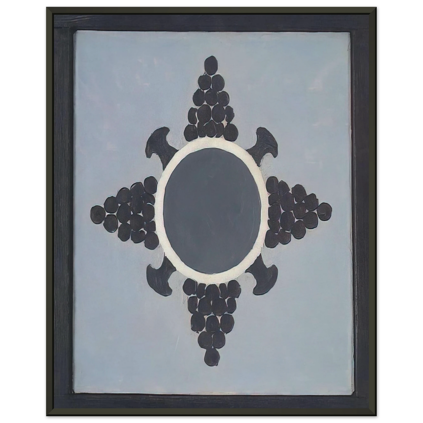 Forrest Bess Mandala 1955 Framed Art Print - Aluminum Frame - 70x100 cm / 28x40 inches