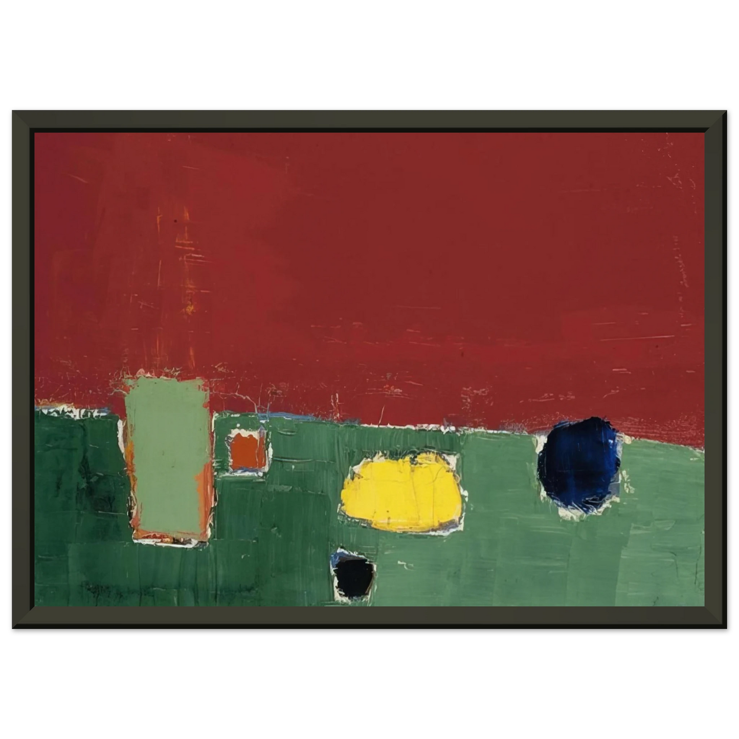 Nicolas de Stael Nature morte 1952 Framed Art Print - Aluminum Frame - 60x80 cm / 24x32 inches