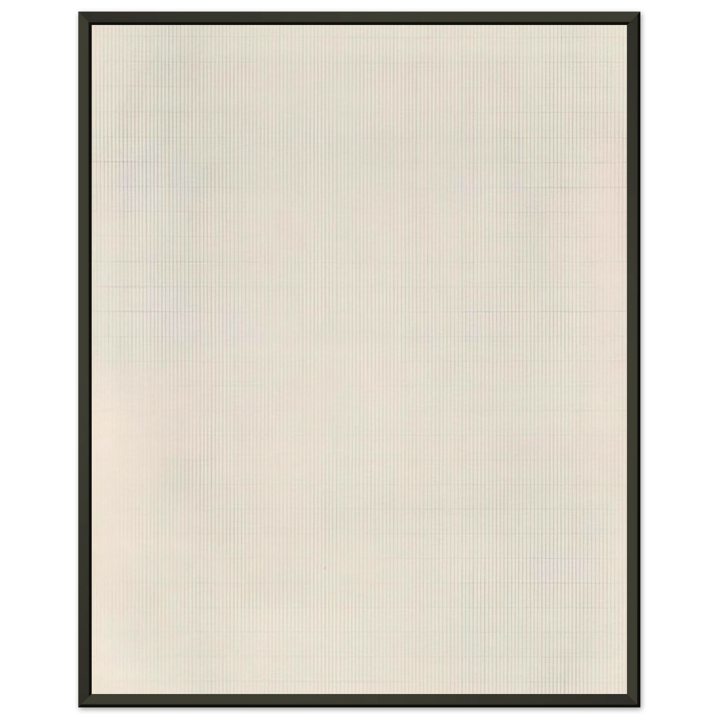 Agnes Martin The Peach Framed Art Print - Aluminum Frame - 70x100 cm / 28x40 inches