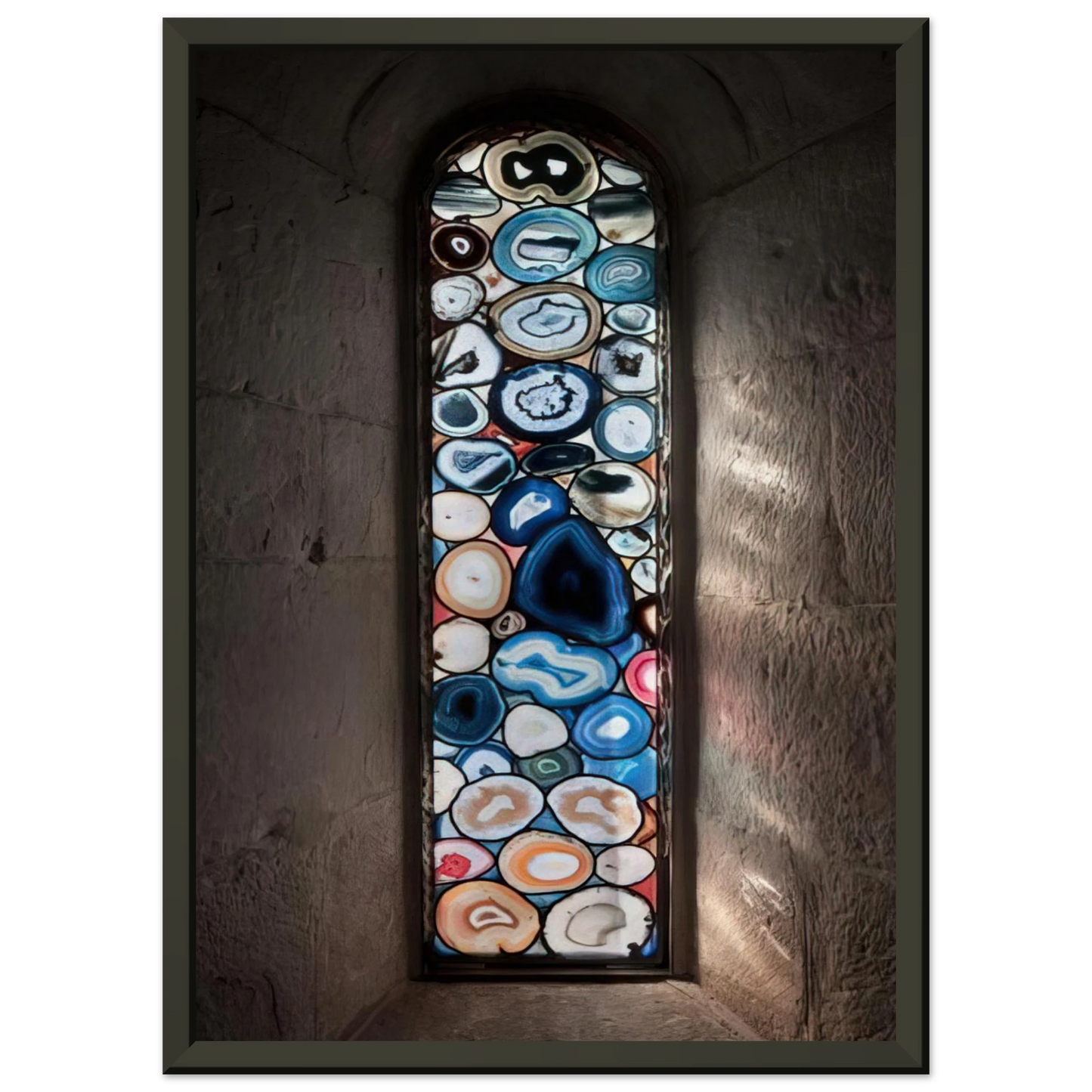 Sigmar Polke AHATFENSTER 2009 Framed Art Print - Aluminum Frame - 60x80 cm / 24x32 inches