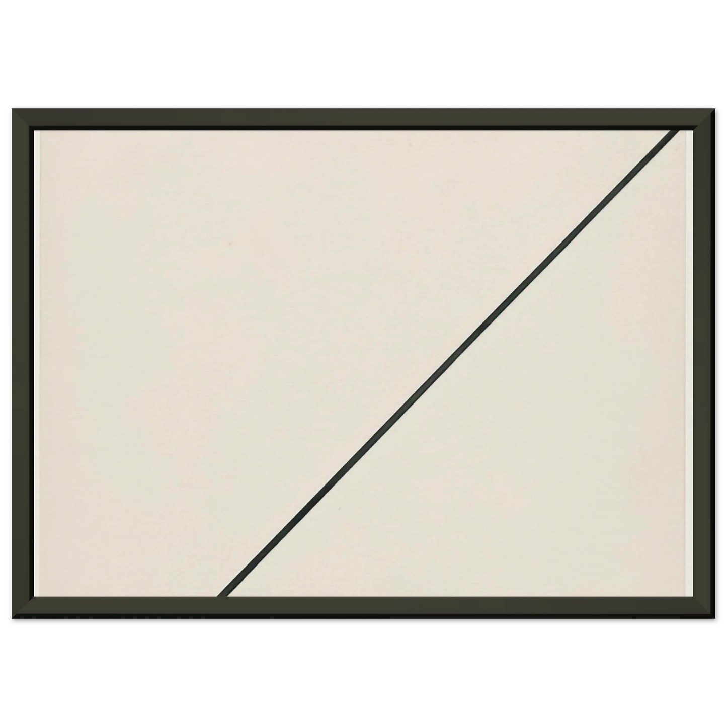 Ellsworth Kelly Diagonal Framed Art Print - Aluminum Frame - 40x50 cm / 16x20 inches