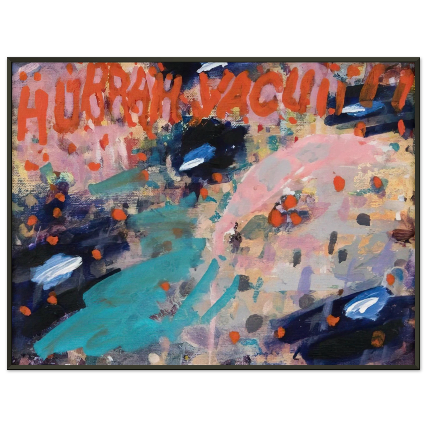 Paul Thek Hurrah Vacuii 1988 Framed Art Print - Aluminum Frame - 60x80 cm / 24x32 inches