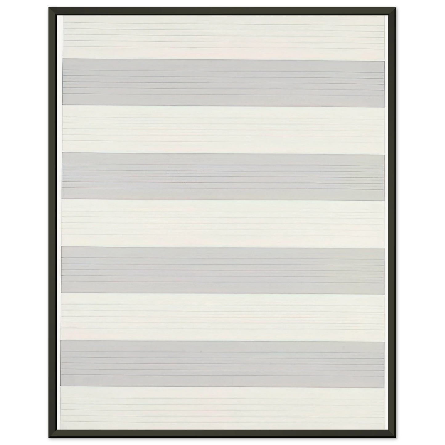 Agnes Martin Untitled 4 Framed Art Print - Aluminum Frame - 40x50 cm / 16x20 inches