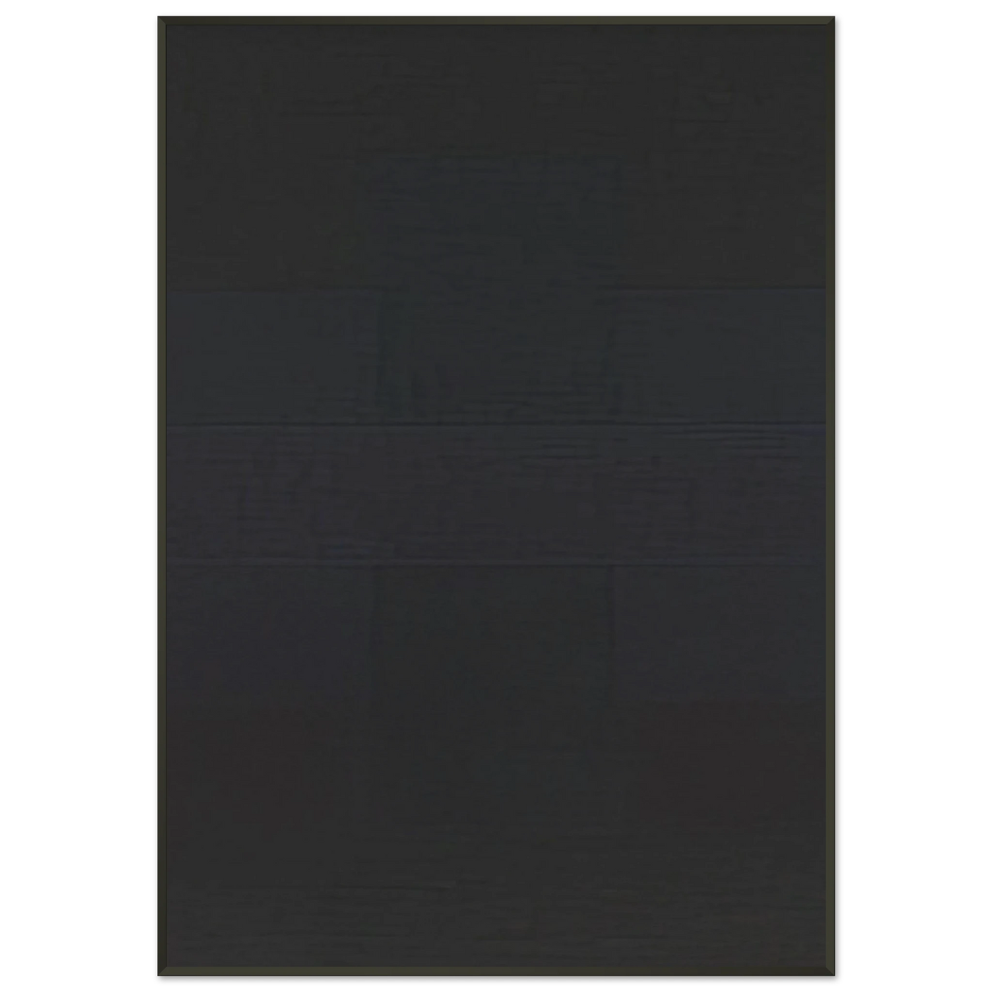 Ad Reinhardt Abstract Painting 1957 Framed Art Print - Aluminum Frame - 21x29.7 cm / 8x12"