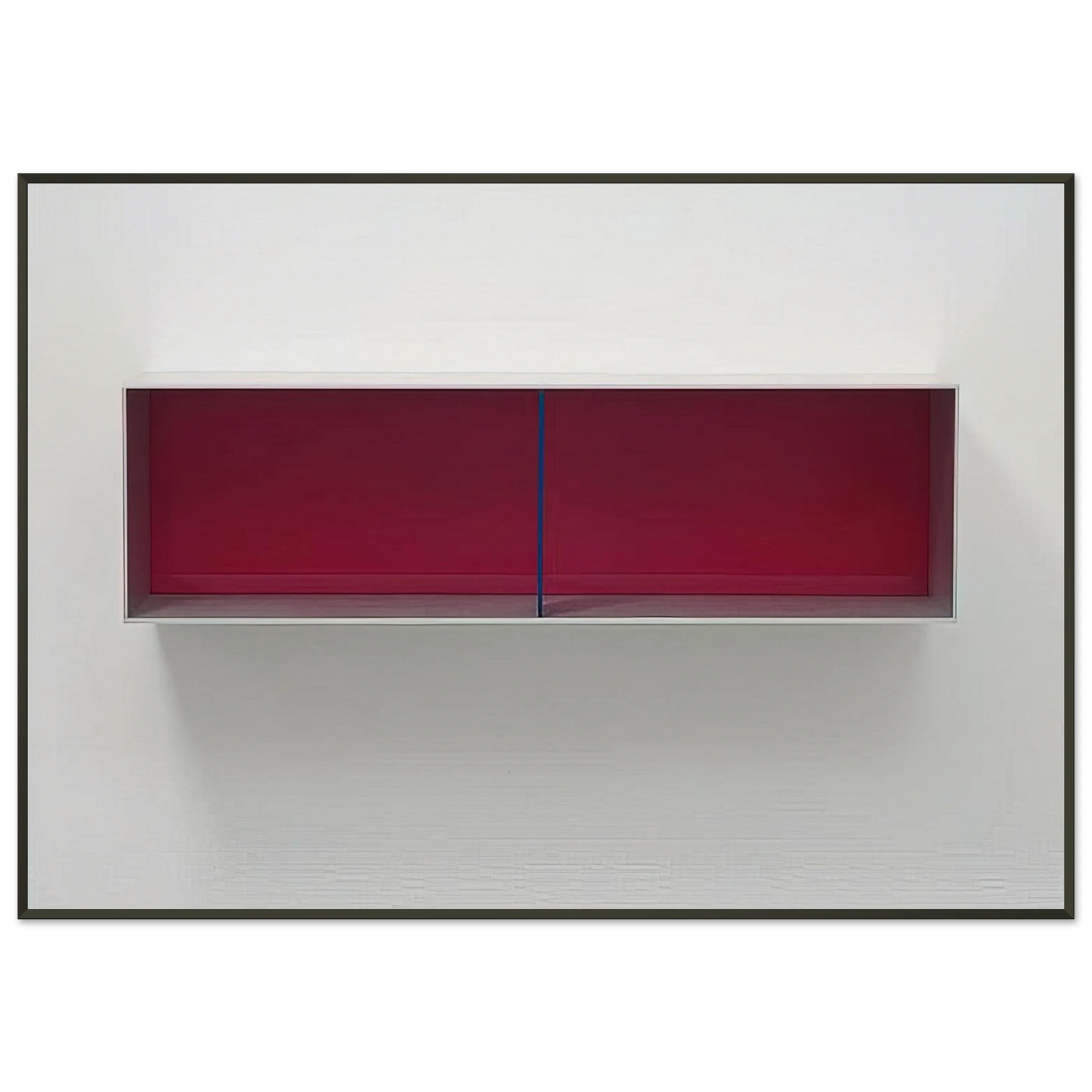 Donald Judd Untitled Menziken 1991 Framed Art Print - Aluminum Frame - 21x29.7 cm / 8x12"