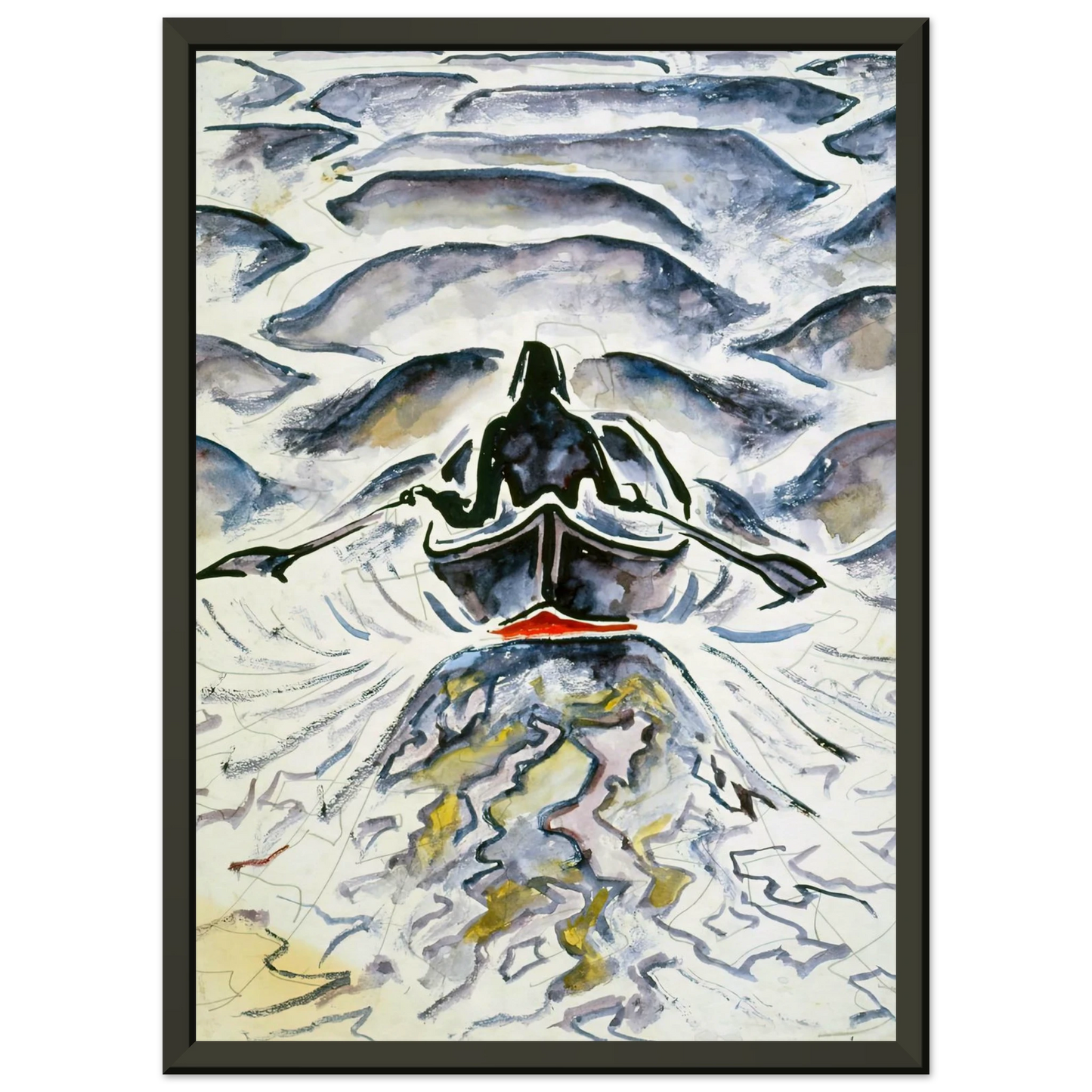 Walter Inglis Anderson Walter Anderson Framed Art Print - Aluminum Frame - 60x80 cm / 24x32 inches