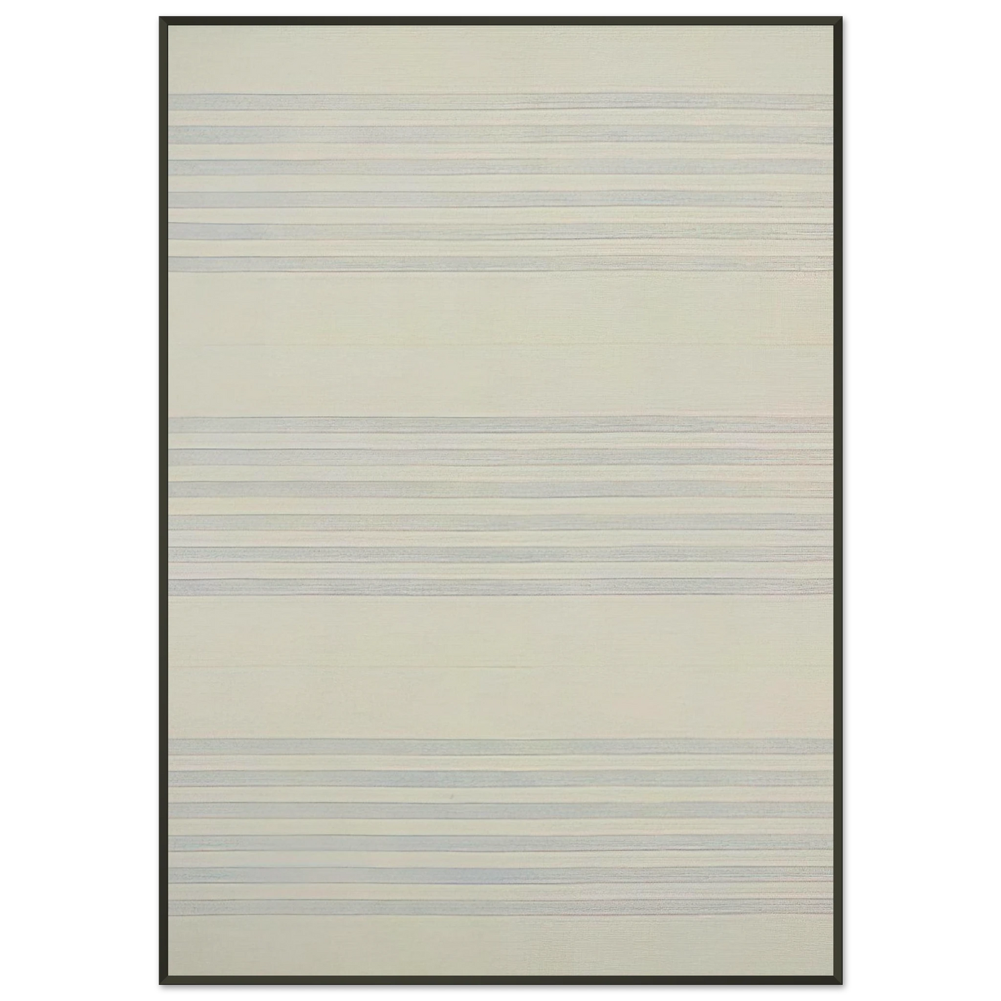 Agnes Martin I Love Life Framed Art Print - Aluminum Frame - 21x29.7 cm / 8x12"