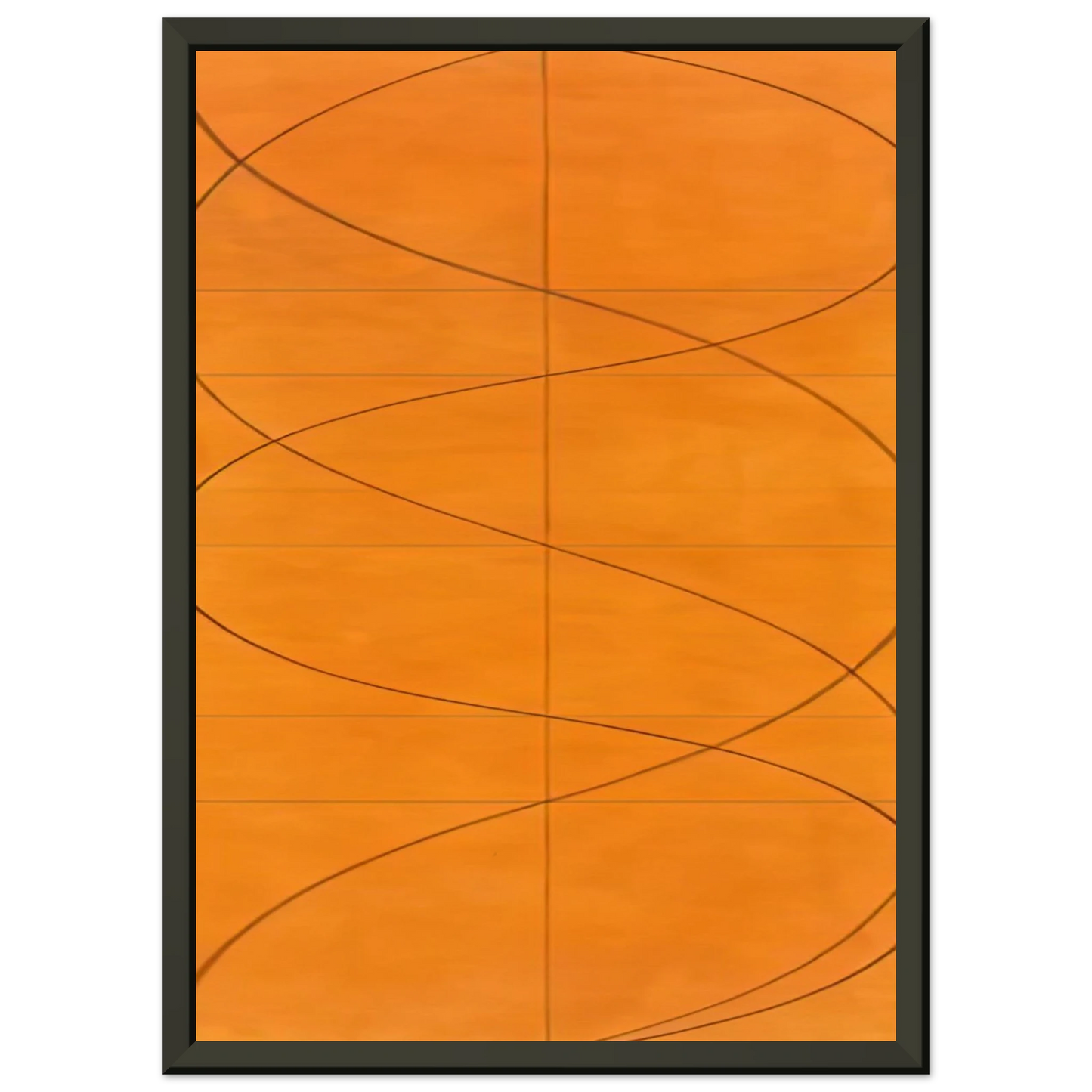 Robert Mangold COLUMN PAINTING 16 2004 Framed Art Print - Aluminum Frame - 40x50 cm / 16x20 inches