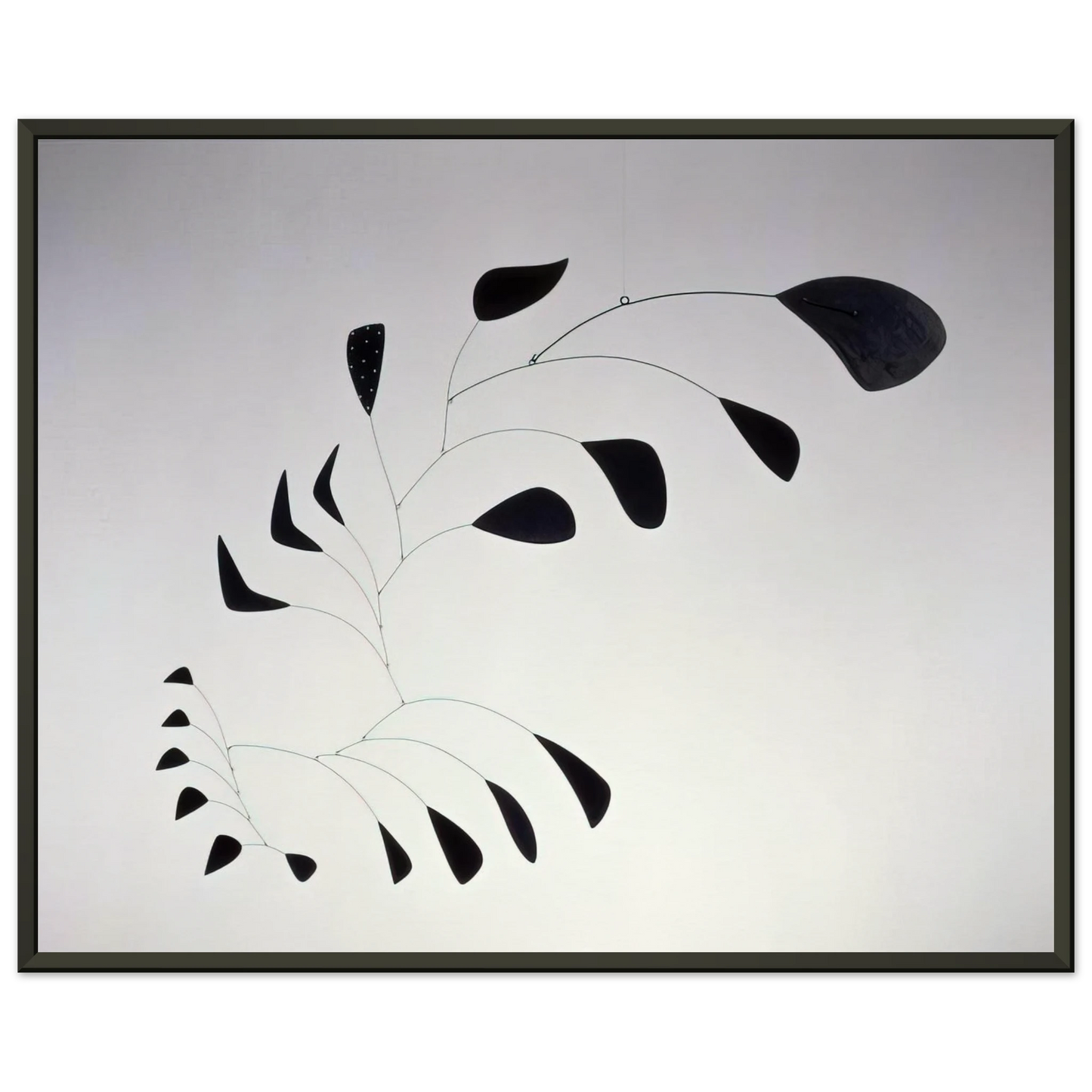 Alexander Calder VERTICAL FOLIAGE 1941 Framed Art Print - Aluminum Frame - 40x50 cm / 16x20 inches