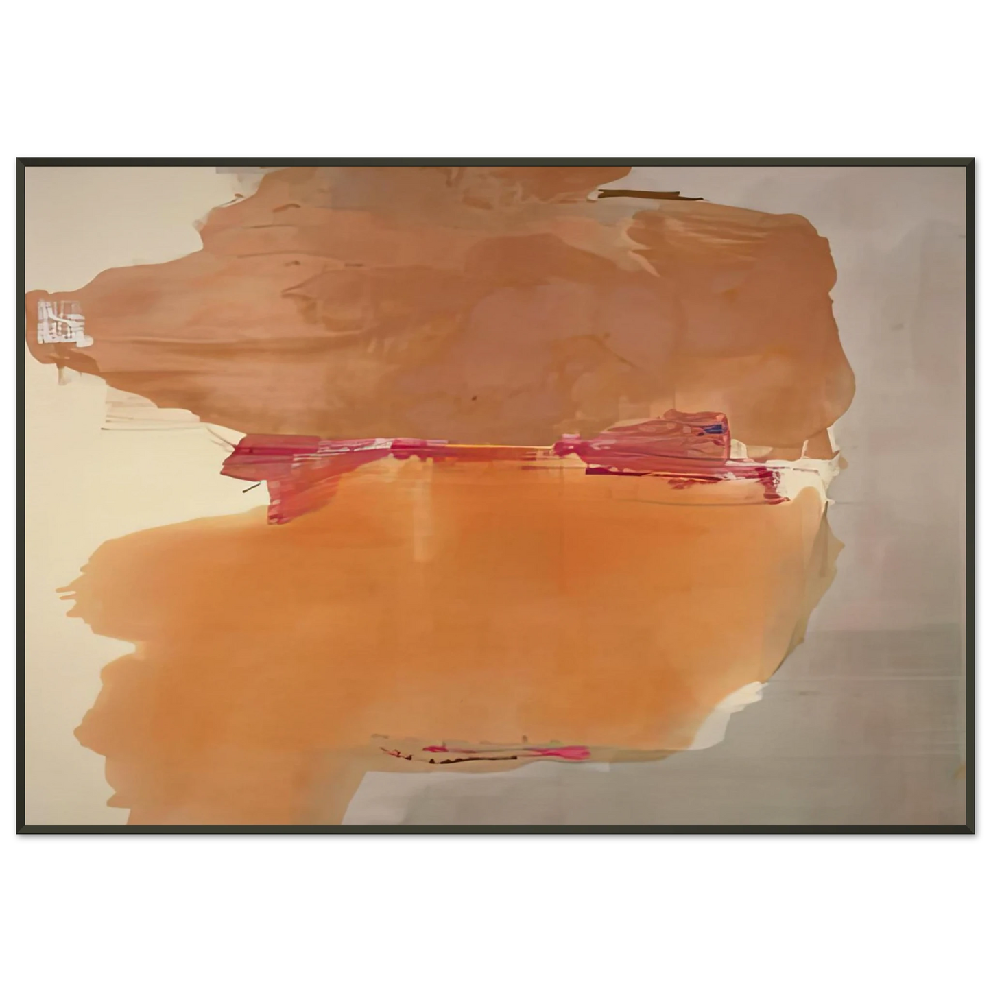 Helen Frankenthaler Sphinx 1976 Framed Art Print - Aluminum Frame - 21x29.7 cm / 8x12"