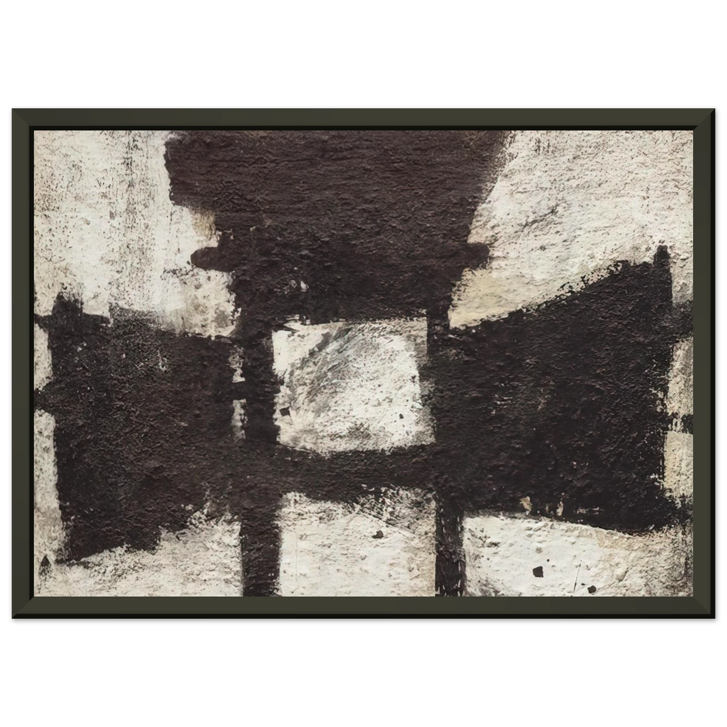 Cy Twombly Zyig Framed Art Print - Aluminum Frame - 70x100 cm / 28x40 inches