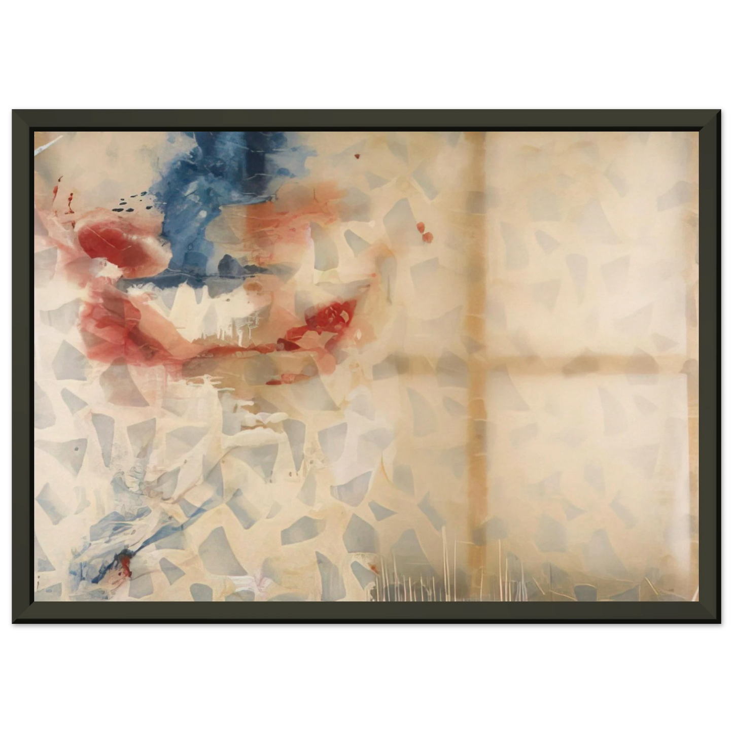 Sigmar Polke UNTITLED Framed Art Print - Aluminum Frame - 70x100 cm / 28x40 inches