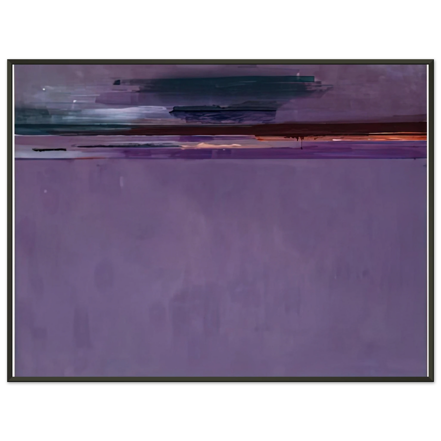 Helen Frankenthaler The Other Side 2002 Framed Art Print - Aluminum Frame - 60x80 cm / 24x32 inches