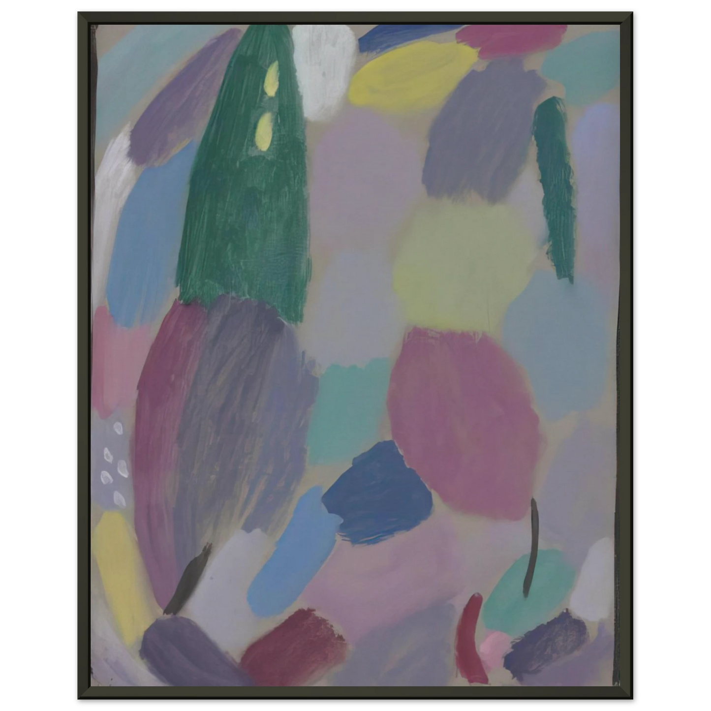 Alexej von Jawlensky VARIATION TR UMEREI 1916 Framed Art Print - Aluminum Frame - 60x80 cm / 24x32 inches
