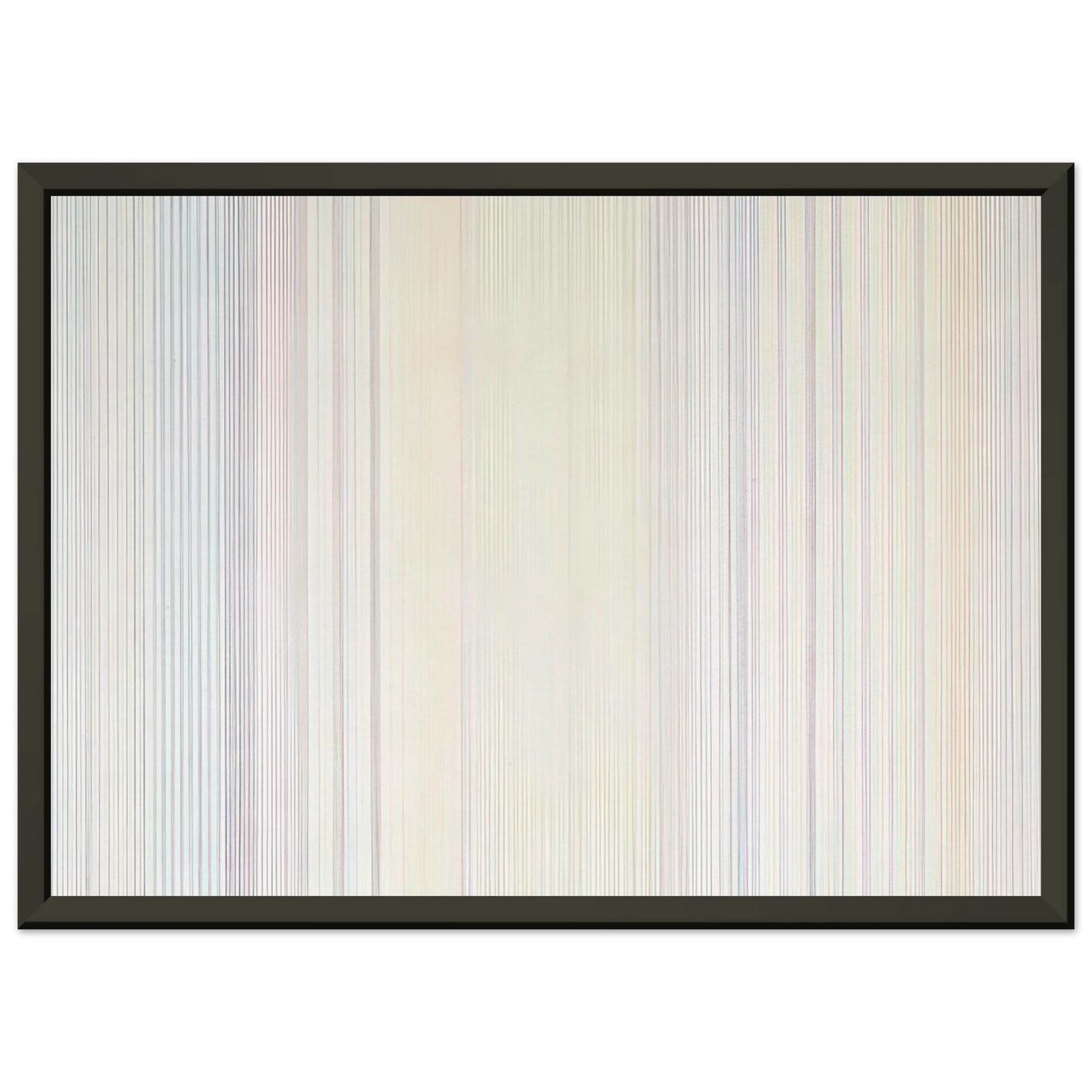 Gene Davis Albatross 1973 Framed Art Print - Aluminum Frame - 60x80 cm / 24x32 inches