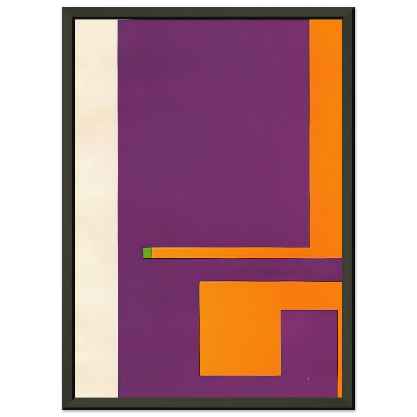 Bruno Munari Untitled 1957 Framed Art Print - Aluminum Frame - 70x100 cm / 28x40 inches