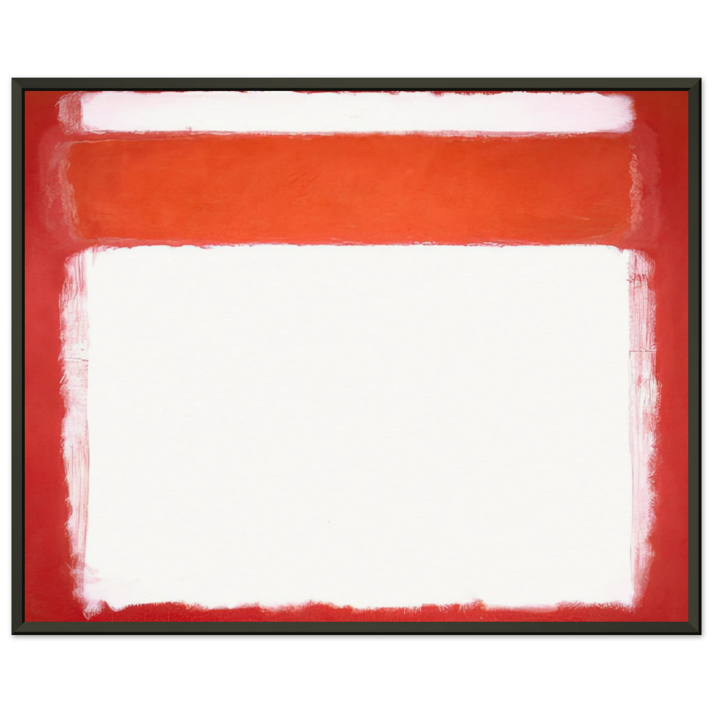 Mark Rothko No 16 1957 Framed Art Print - Aluminum Frame - 70x100 cm / 28x40 inches