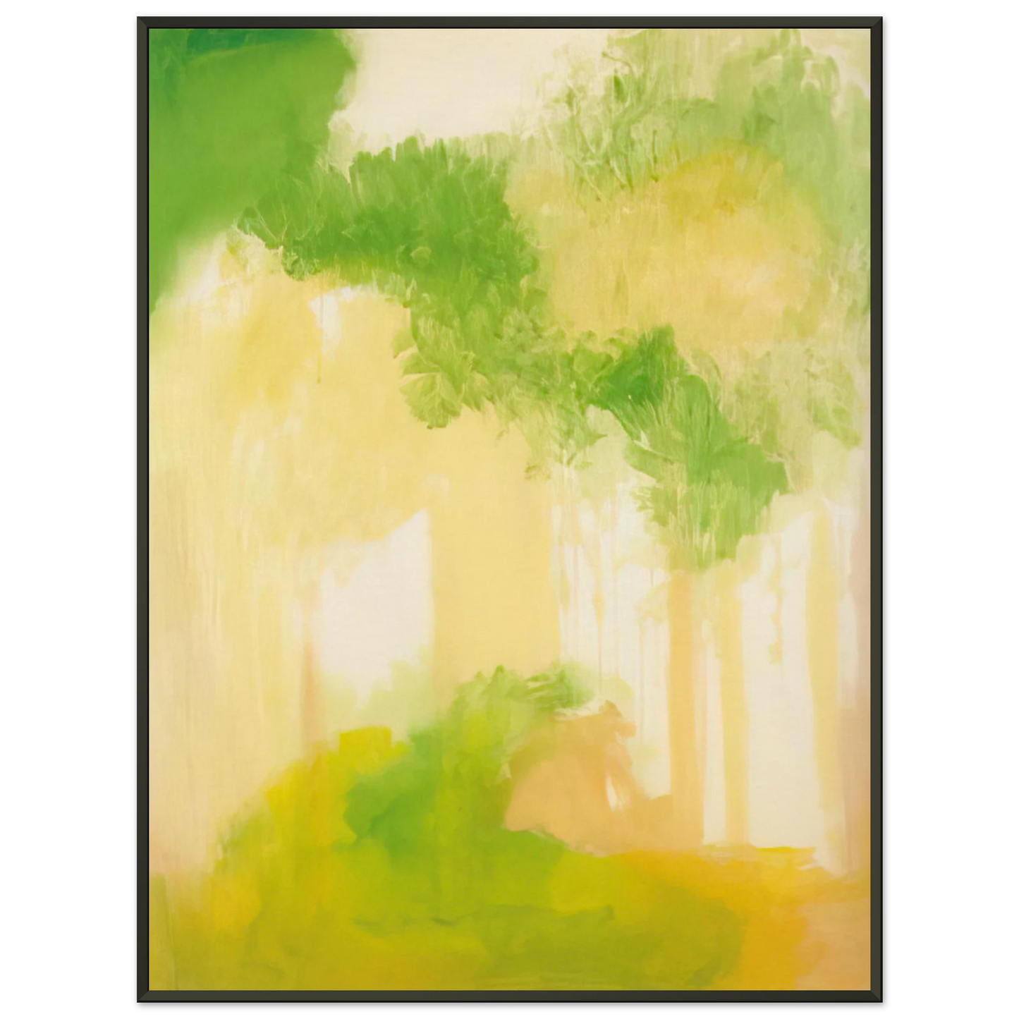 Esteban Vicente UNTITLED 2000 Framed Art Print - Aluminum Frame - 60x80 cm / 24x32 inches