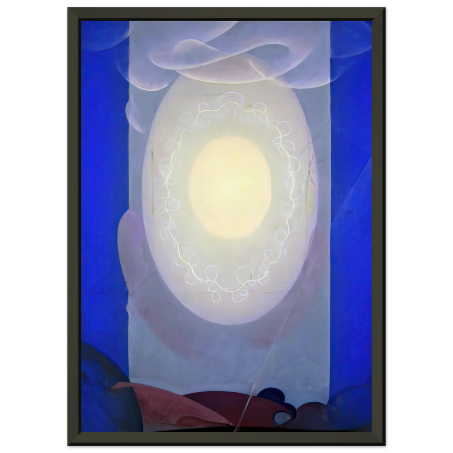 Agnes Lawrence Pelton Light Center 1961 Framed Art Print - Aluminum Frame - 70x100 cm / 28x40 inches