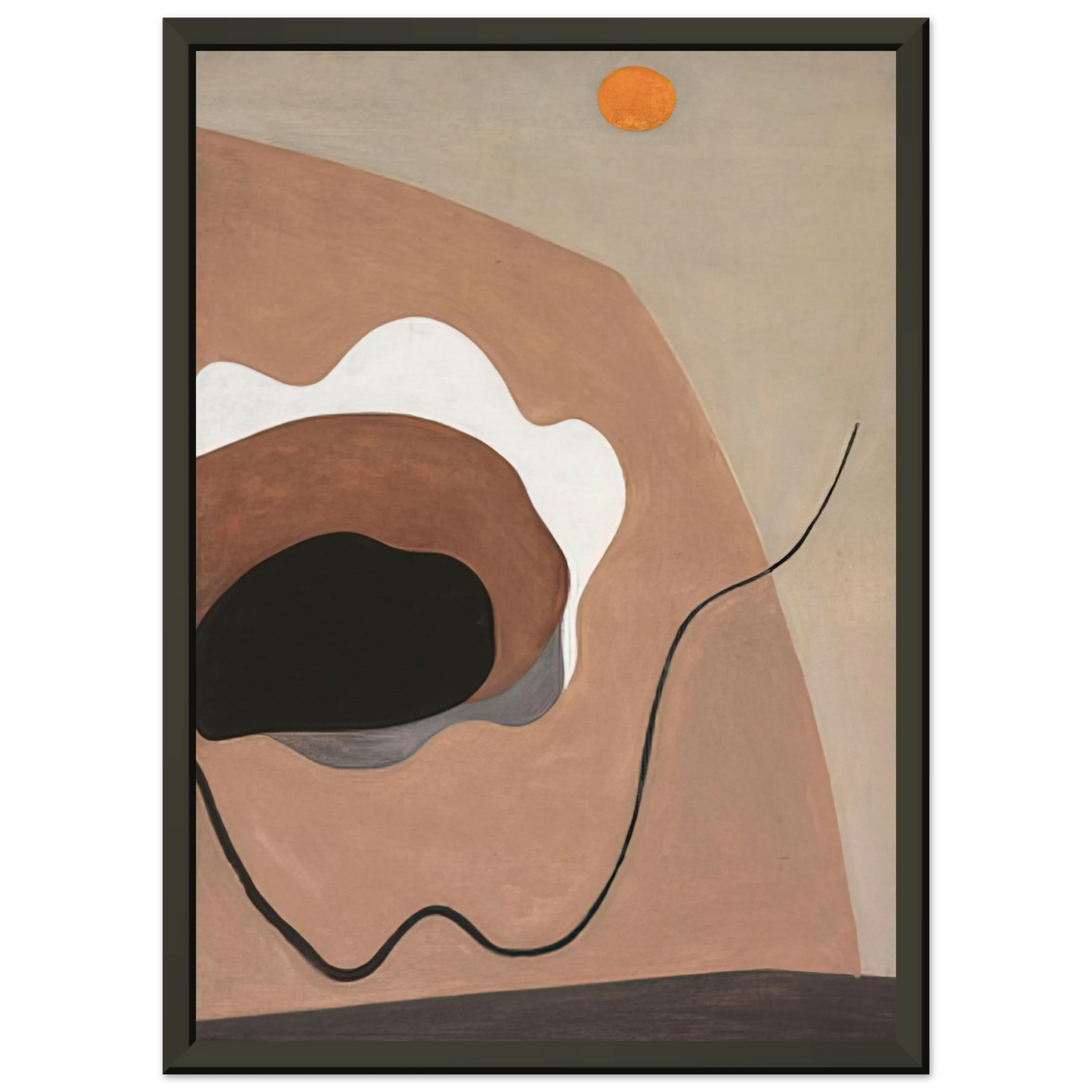 Alexander Calder UNTITLED 1930 Framed Art Print - Aluminum Frame - 70x100 cm / 28x40 inches