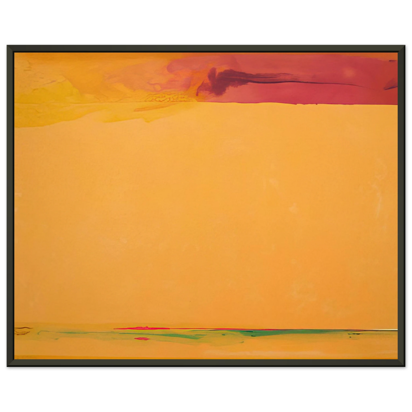 Helen Frankenthaler Southern Exposure 2005 Framed Art Print - Aluminum Frame - 60x80 cm / 24x32 inches