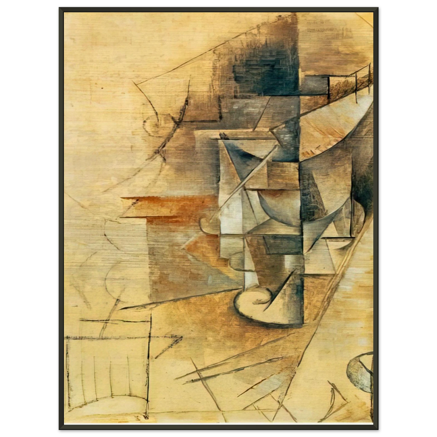 Pablo Picasso  A glass Framed Art Print  - Aluminum Frame - 70x100 cm / 28x40 inches
