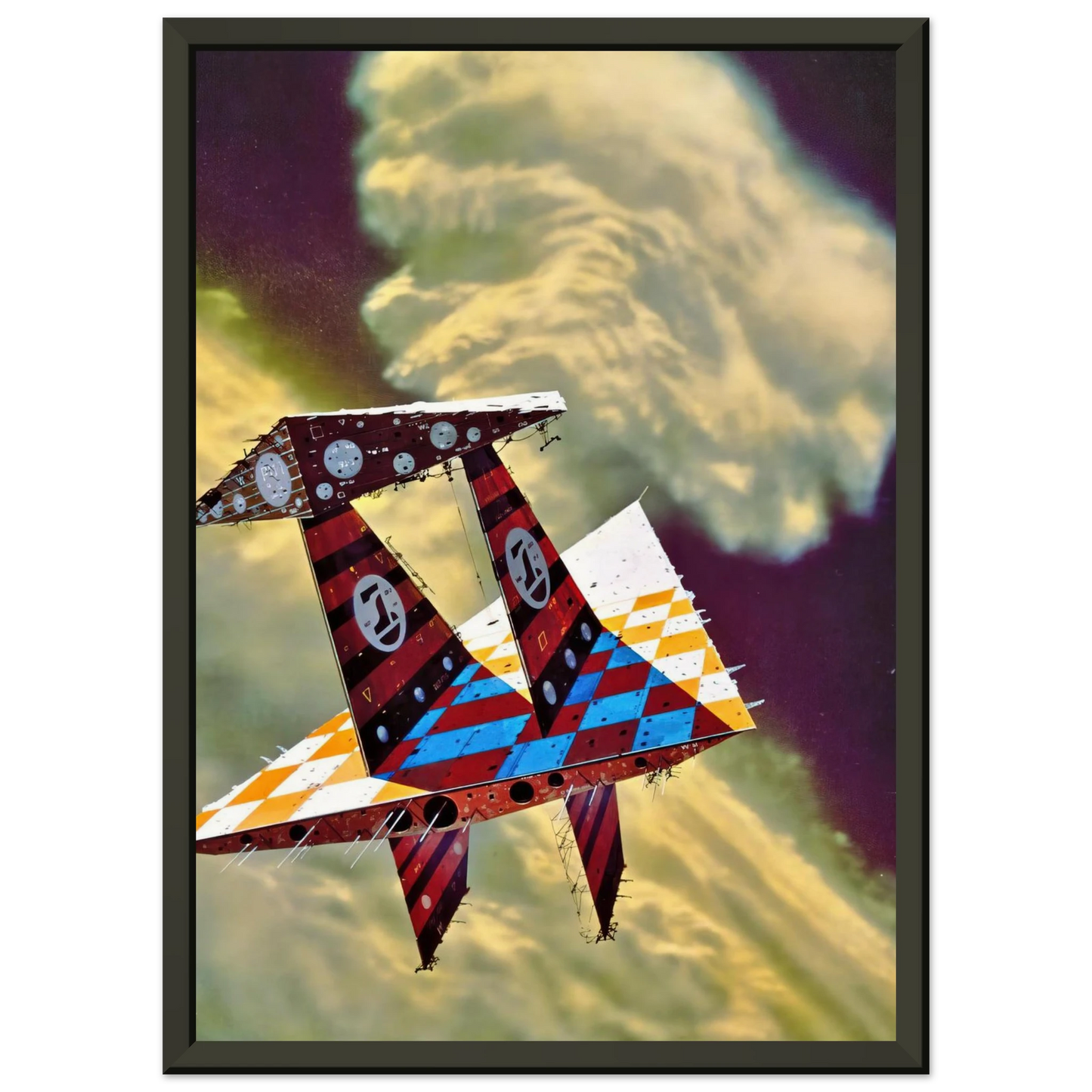 Chris Foss Chris Foss Framed Art Print - Aluminum Frame - 70x100 cm / 28x40 inches