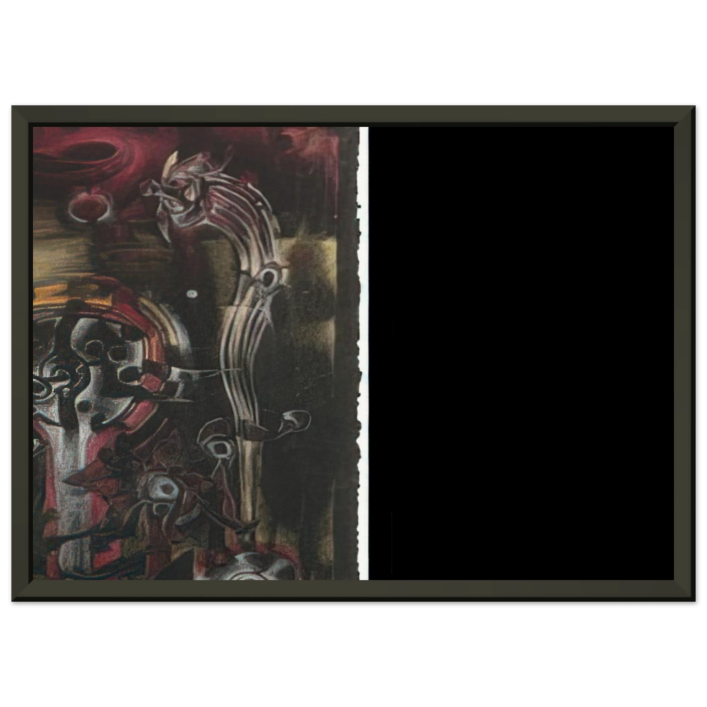 Lee Bontecou UNTITLED 1998 2 Framed Art Print - Aluminum Frame - 60x80 cm / 24x32 inches