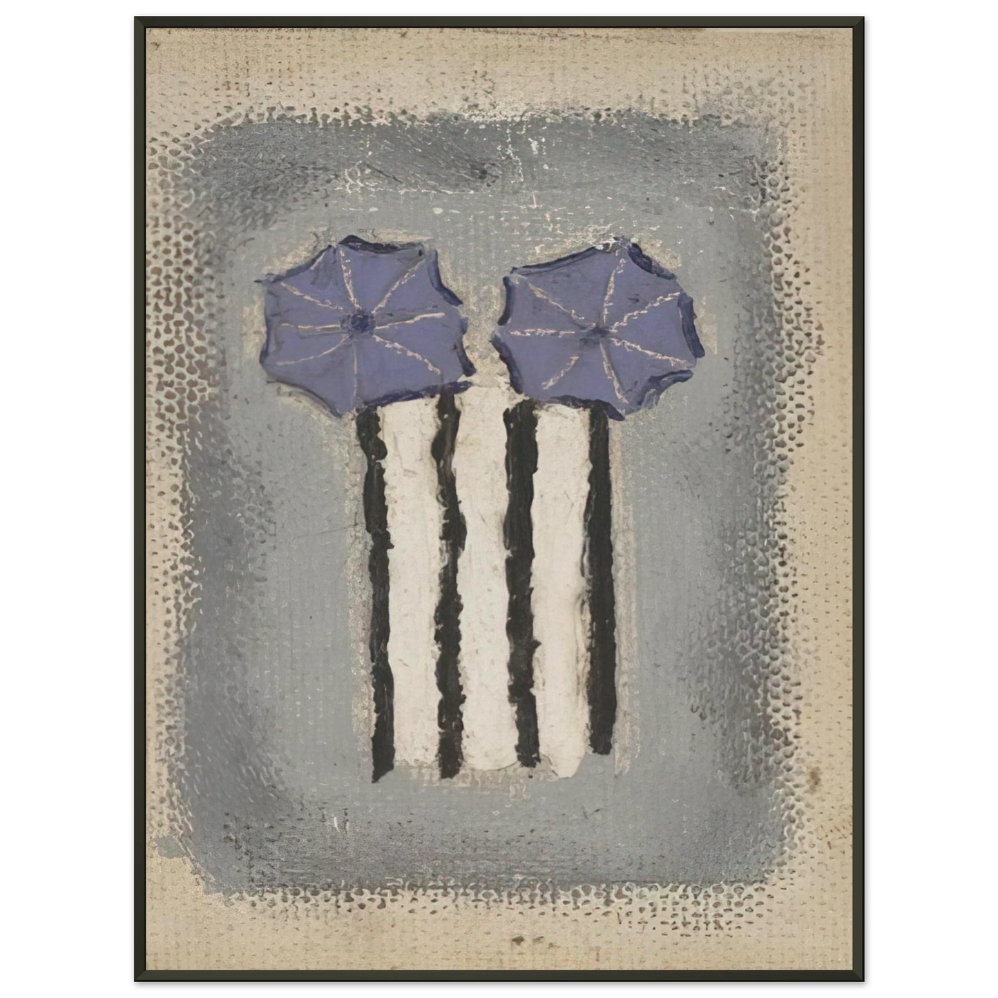 Forrest Bess Untitled 1947 Framed Art Print - Aluminum Frame - 70x100 cm / 28x40 inches