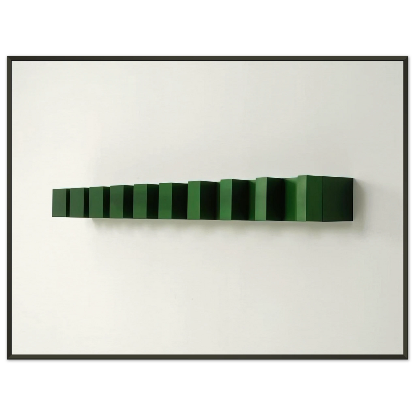 Donald Judd Untitled 1974 Framed Art Print - Aluminum Frame - 40x50 cm / 16x20 inches