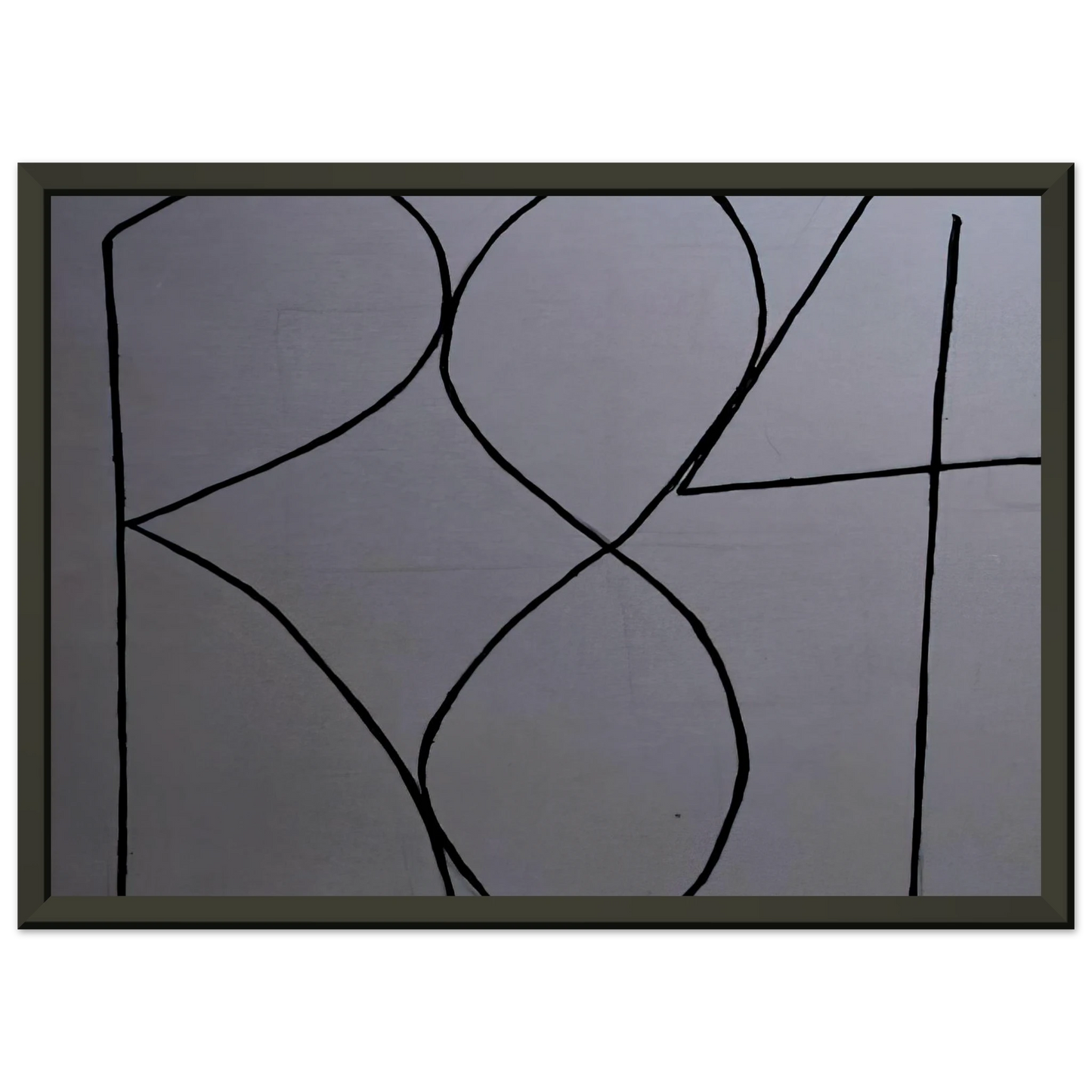 Robert Ryman Spectrum I Minimalism Framed Art Print - Aluminum Frame - 70x100 cm / 28x40 inches