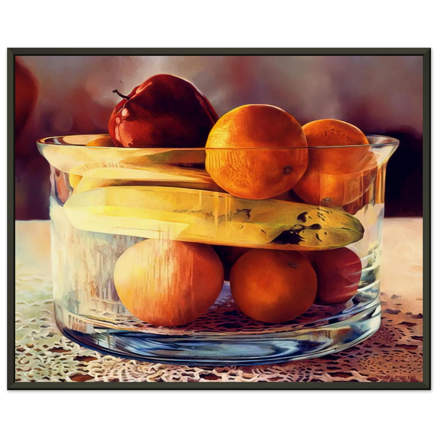 Mary Pratt Bowld Banana 1981 Framed Art Print - Aluminum Frame - 70x100 cm / 28x40 inches