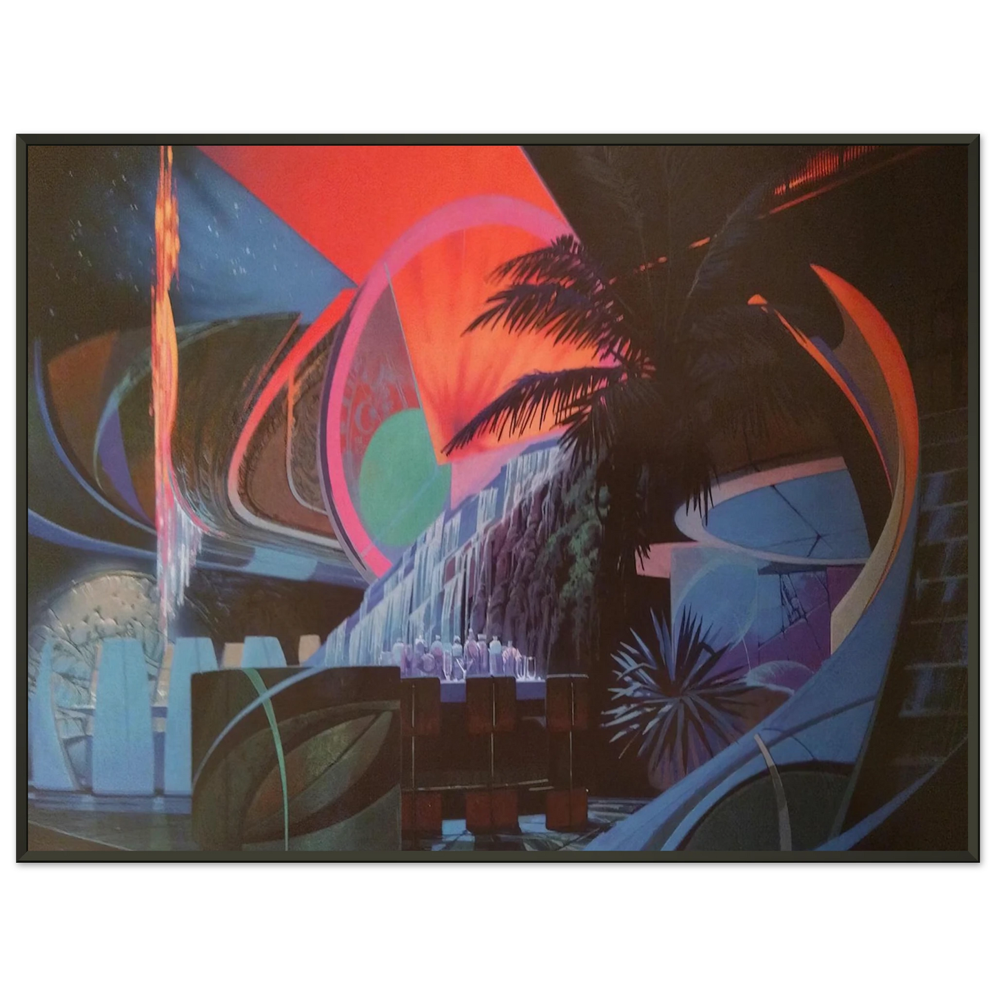 Syd Mead Syd Mead Framed Art Print - Aluminum Frame - 40x50 cm / 16x20 inches