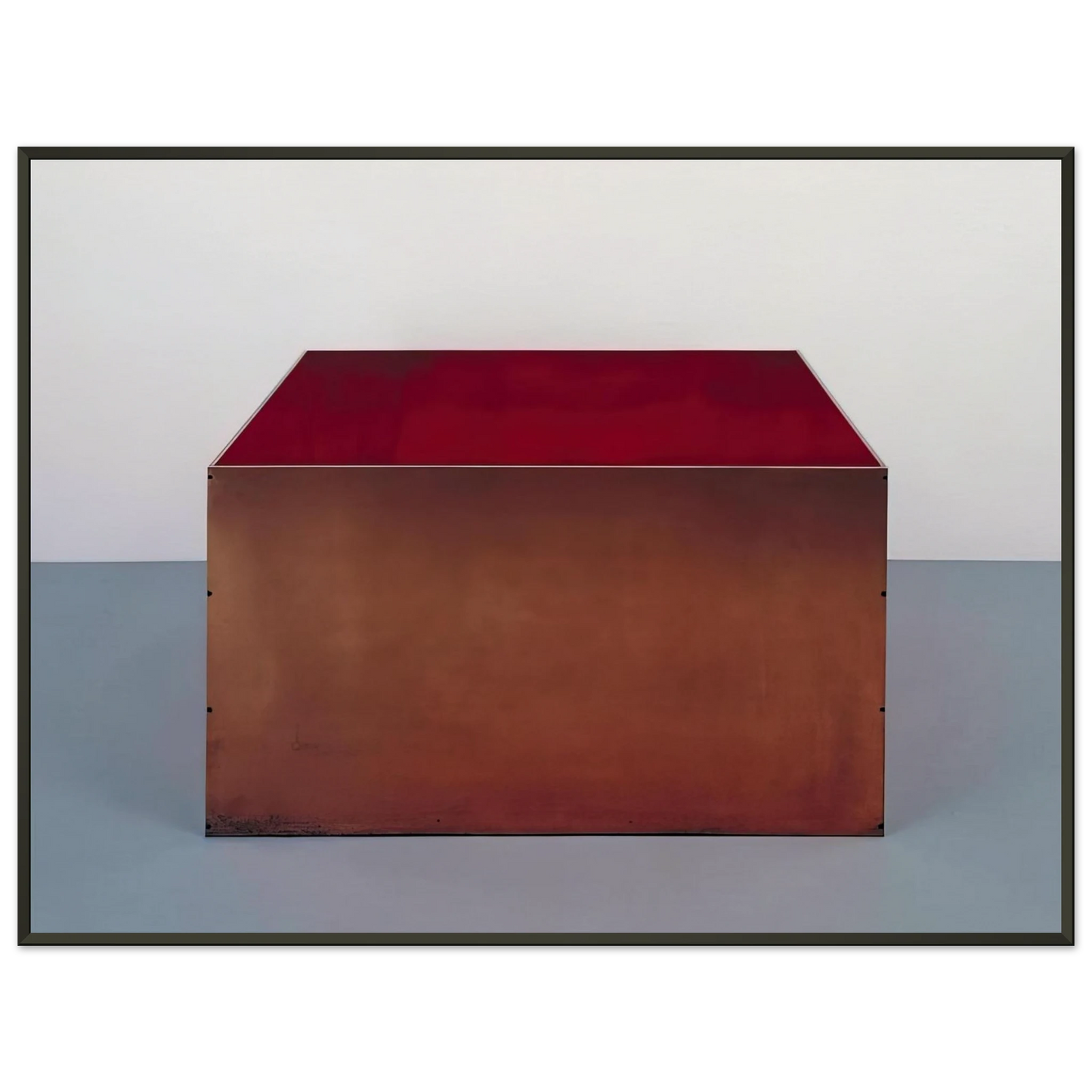 Donald Judd Untitled 1972 Framed Art Print - Aluminum Frame - 70x100 cm / 28x40 inches